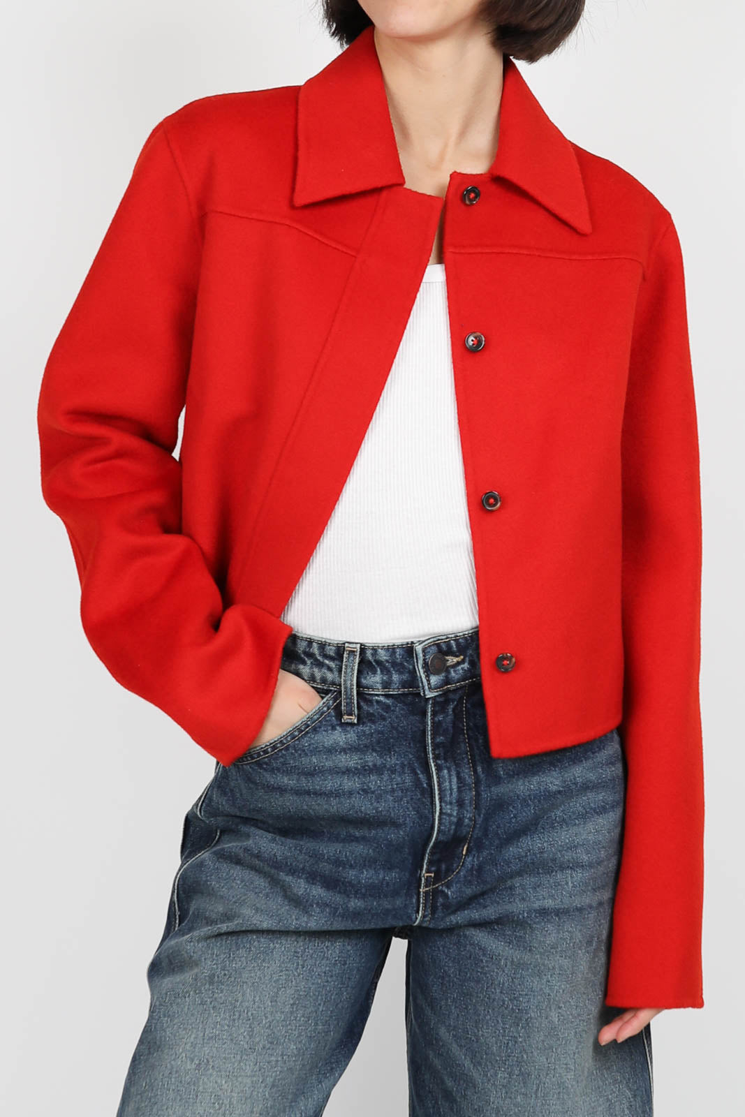 Veste Zhanna en tomate