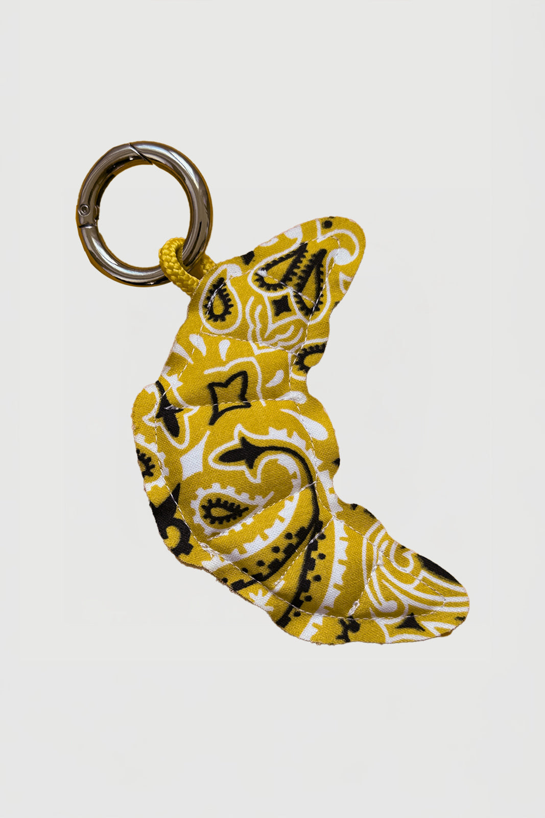 Pendentif Croissant en Moutarde