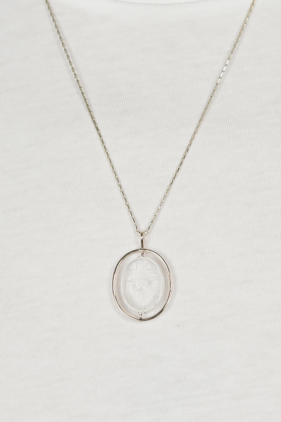Collier L'Amour n° 1 en cristal