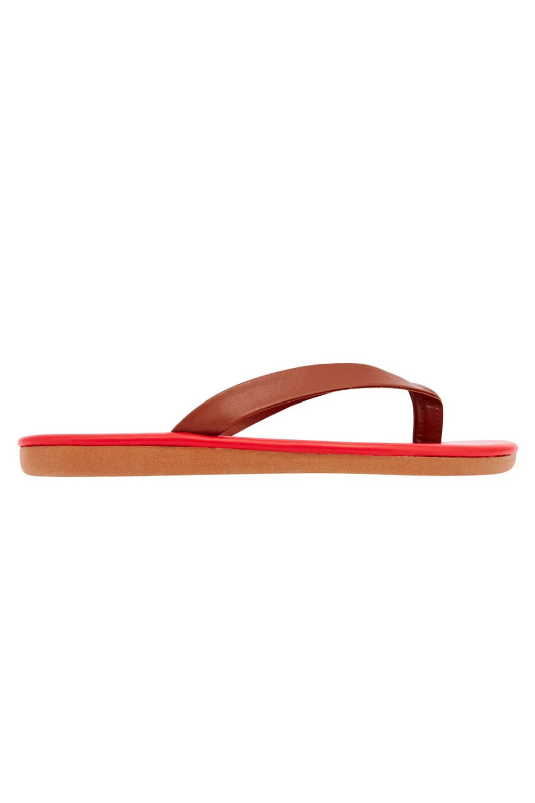 Ancient Greek Sandals, Saionara Sandals in Cotto/Red