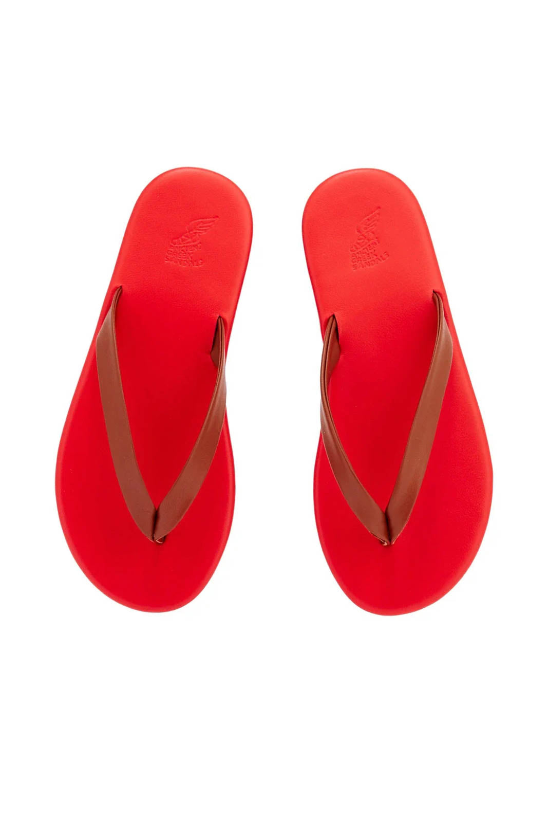 Ancient Greek Sandals, Saionara Sandals in Cotto/Red