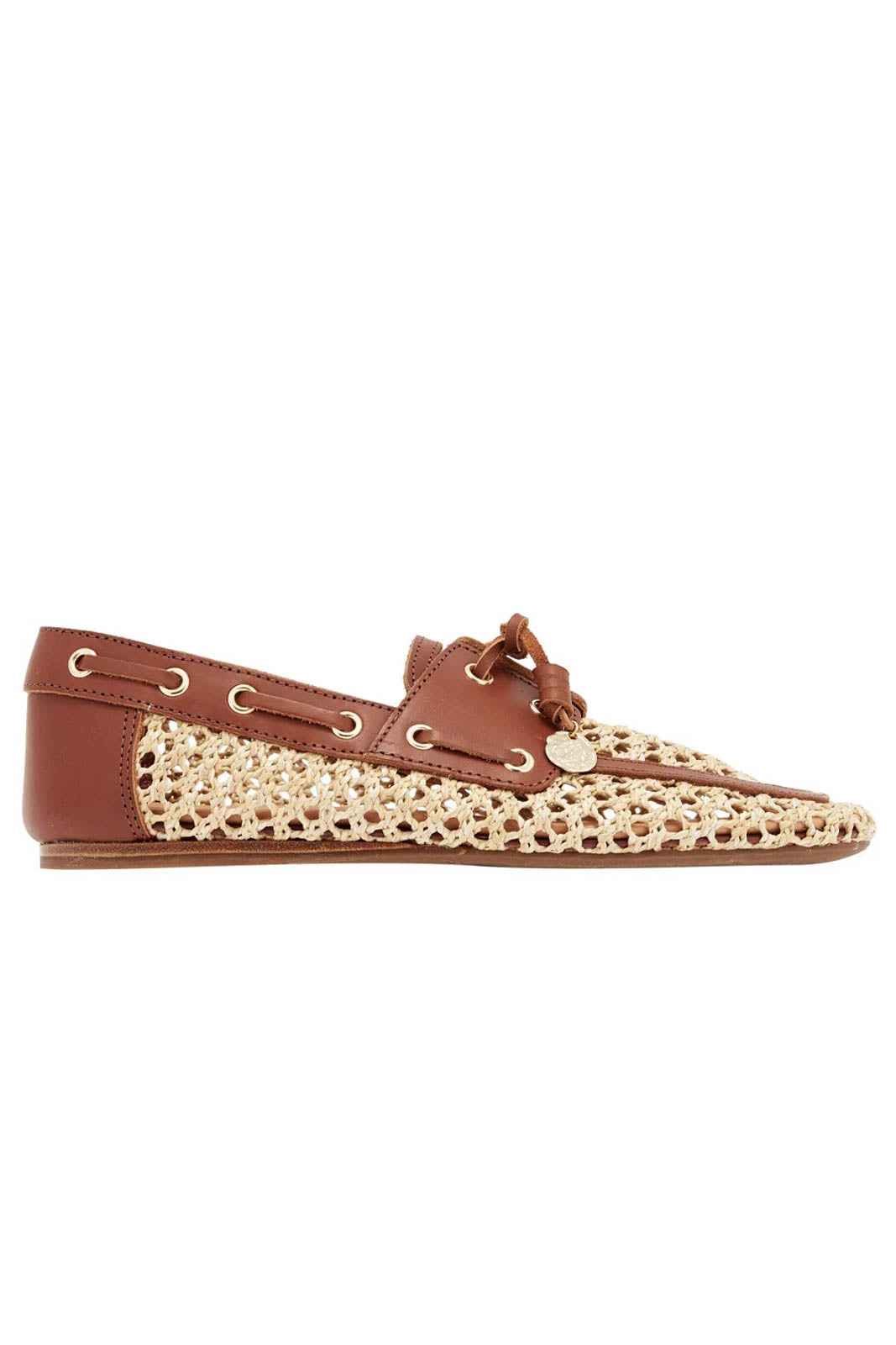 Ancient Greek Sandals, Loafer Pliaria in Natural

