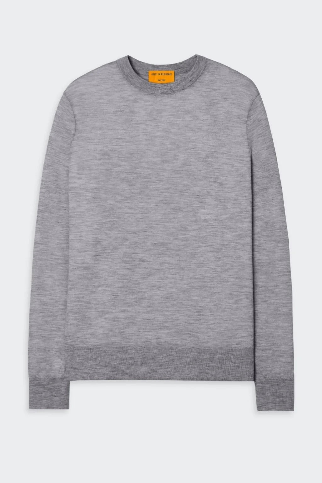 Pullover Airy True Crew in Heather Grey