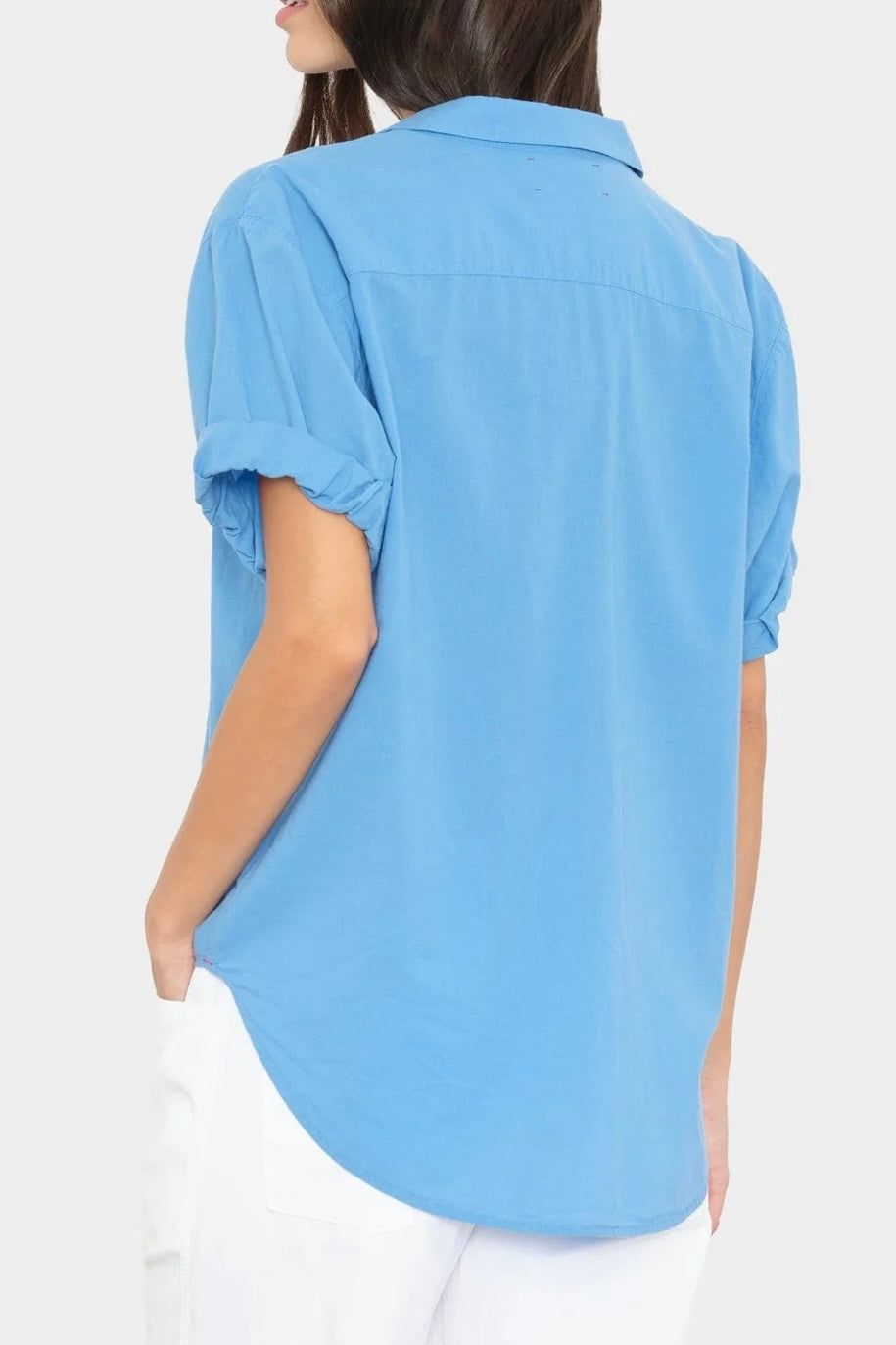 Xirena, Bluse Channing in Blue Surf