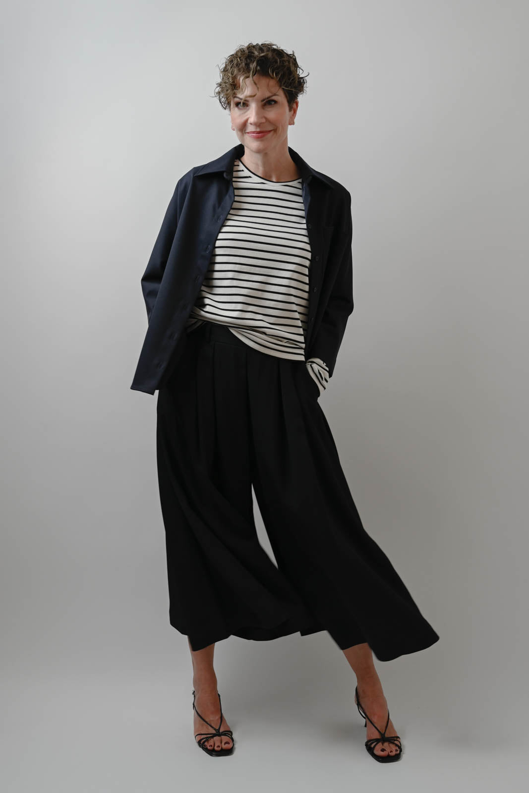 Vestibule Garderobe, Fantomette pants in navy