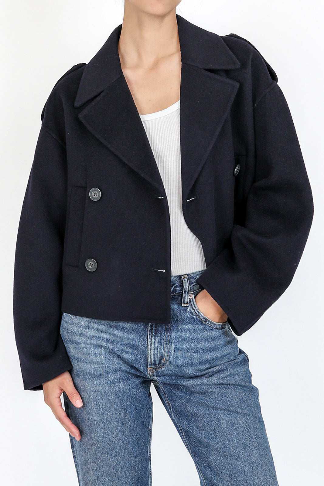 Jacke Beran in Navy