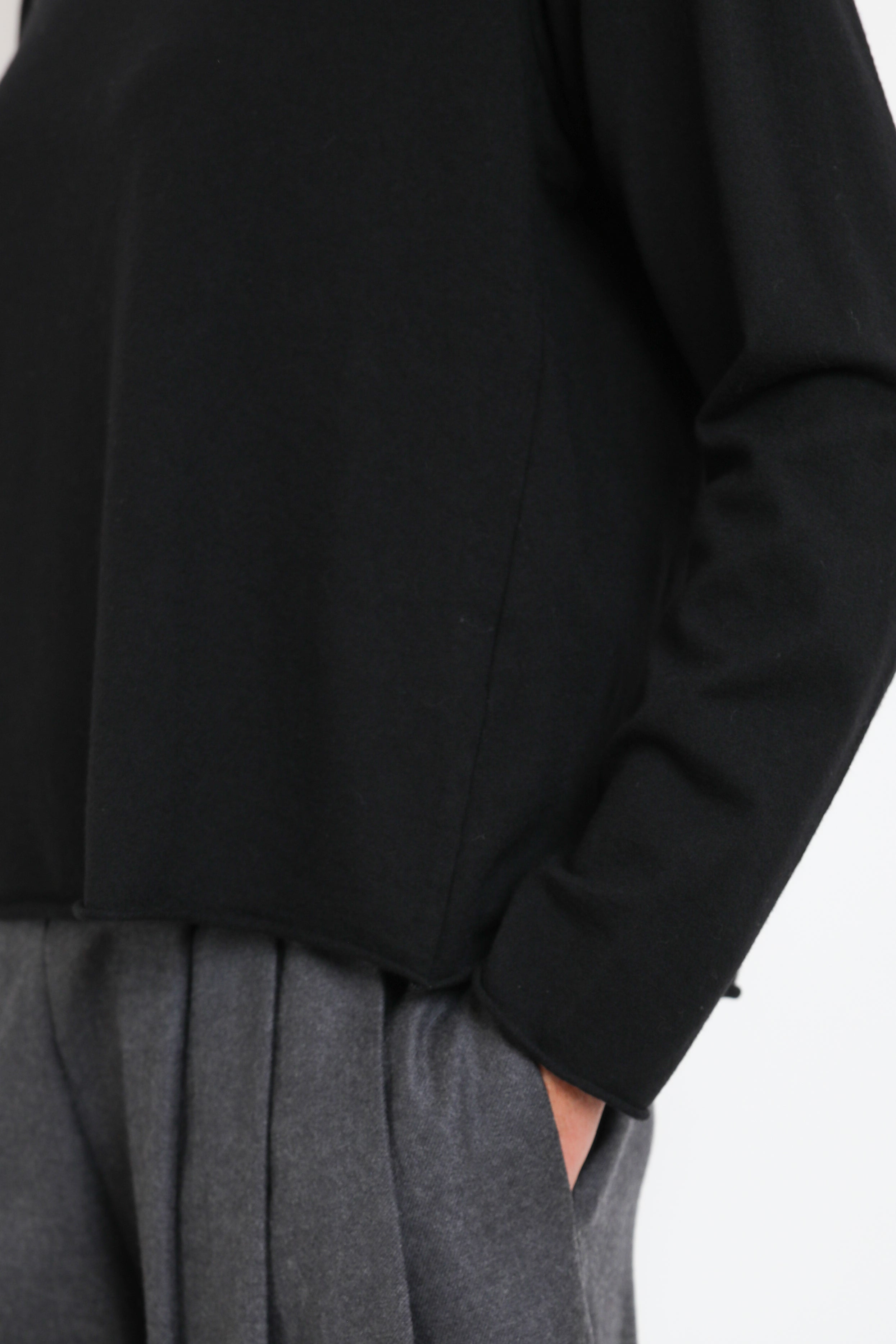 Labo.Art, Pullover Roma Charme in Schwarz