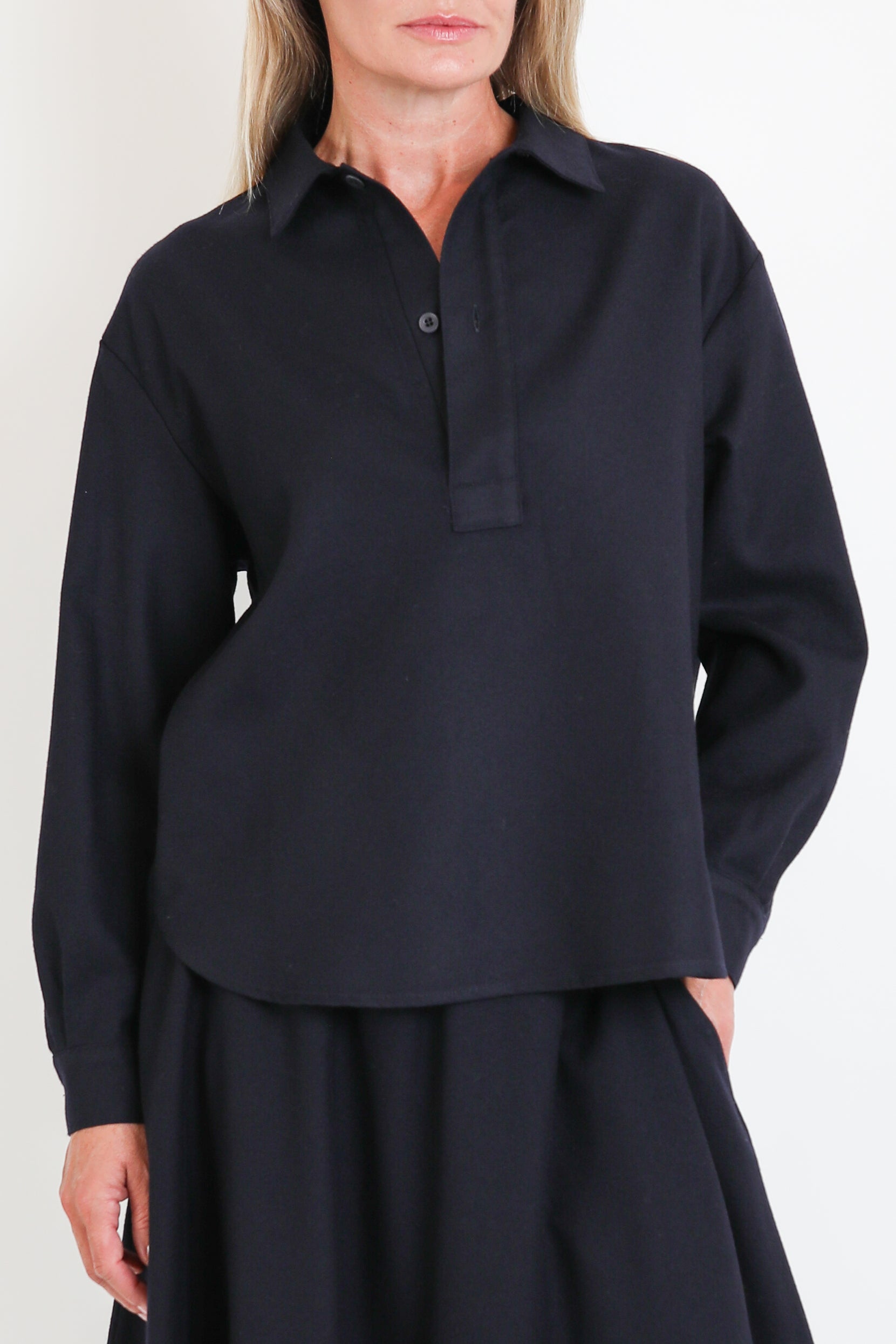 Labo.Art, Bluse Enza Grace in Atlantic