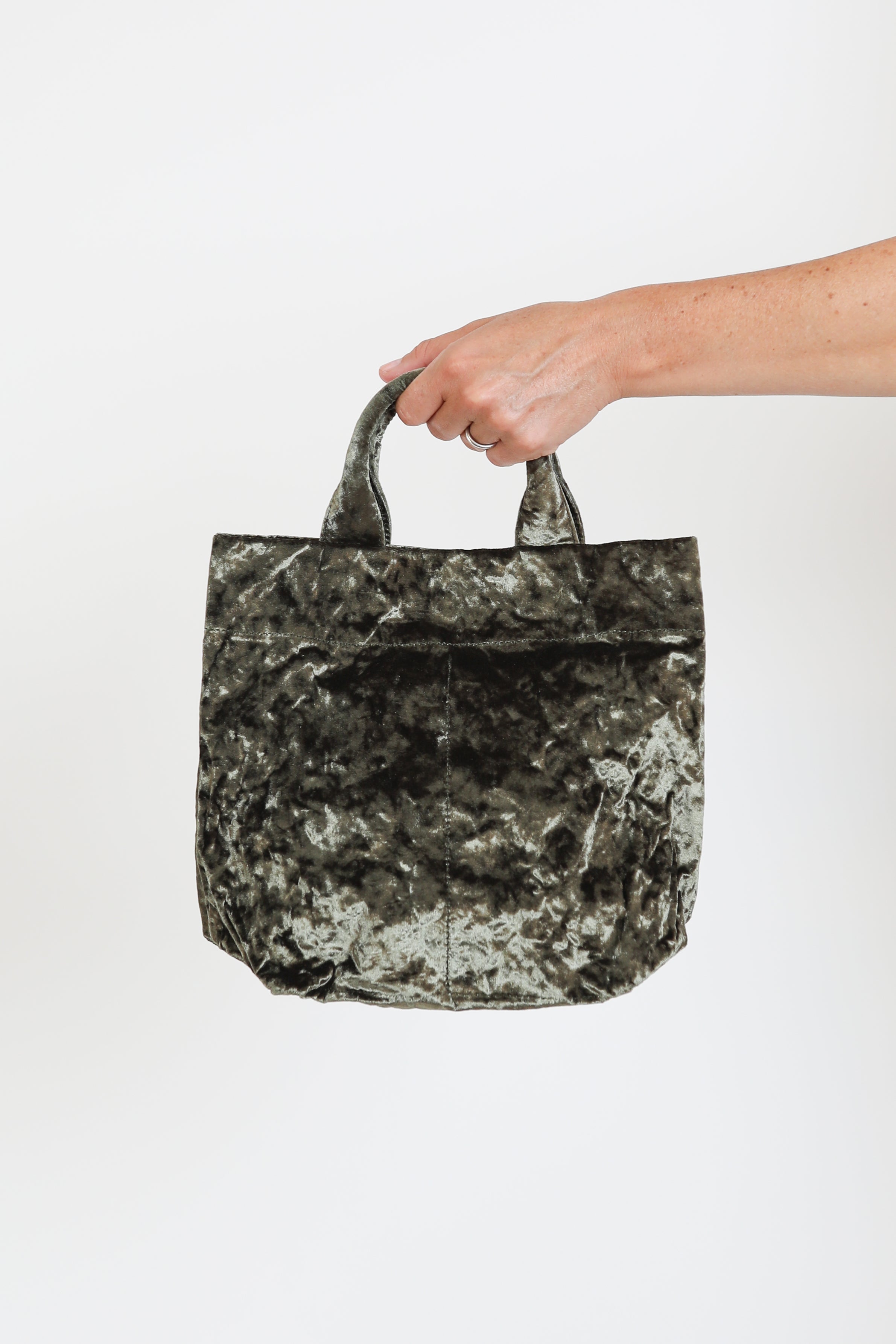 Zilla, Tasche Velvet Dado in Kaki