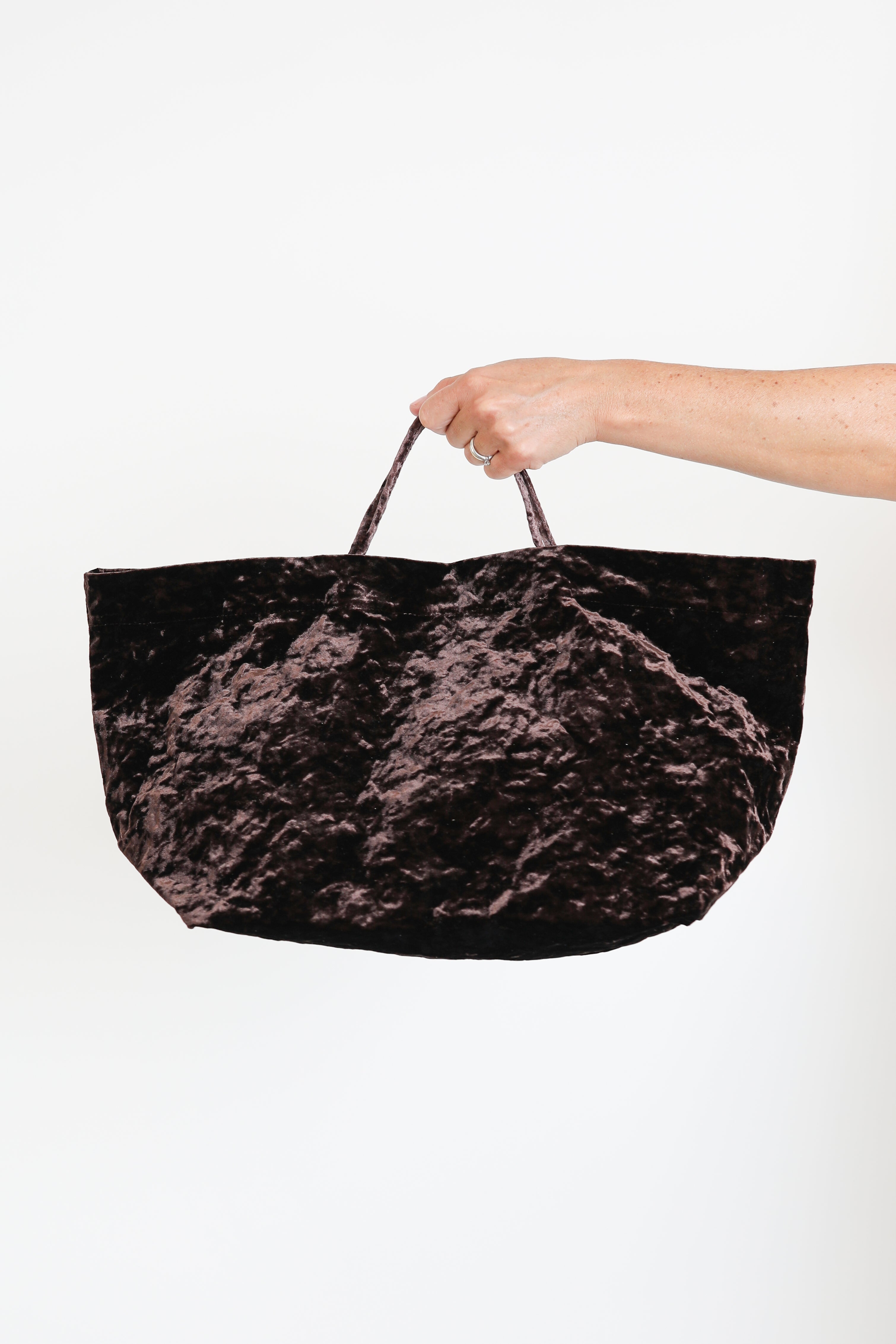 Zilla, Tasche Velvet Basket in Moka