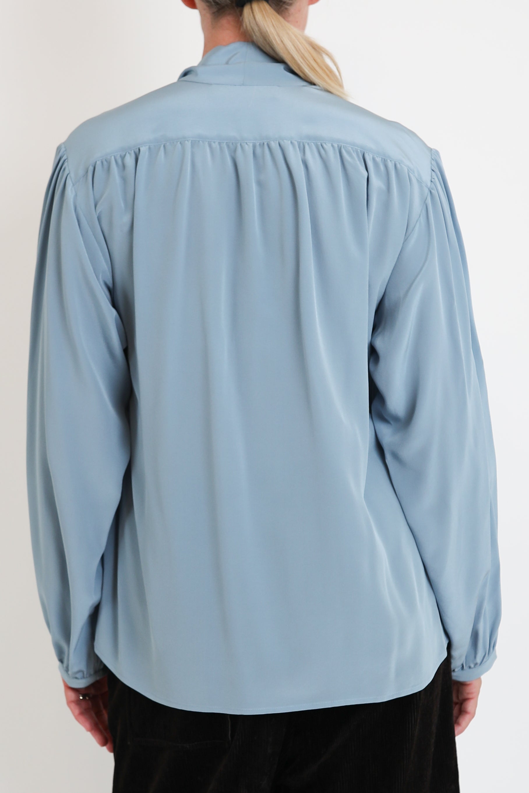 Phisique du Role, Bluse Knot Tourma in Azzurro