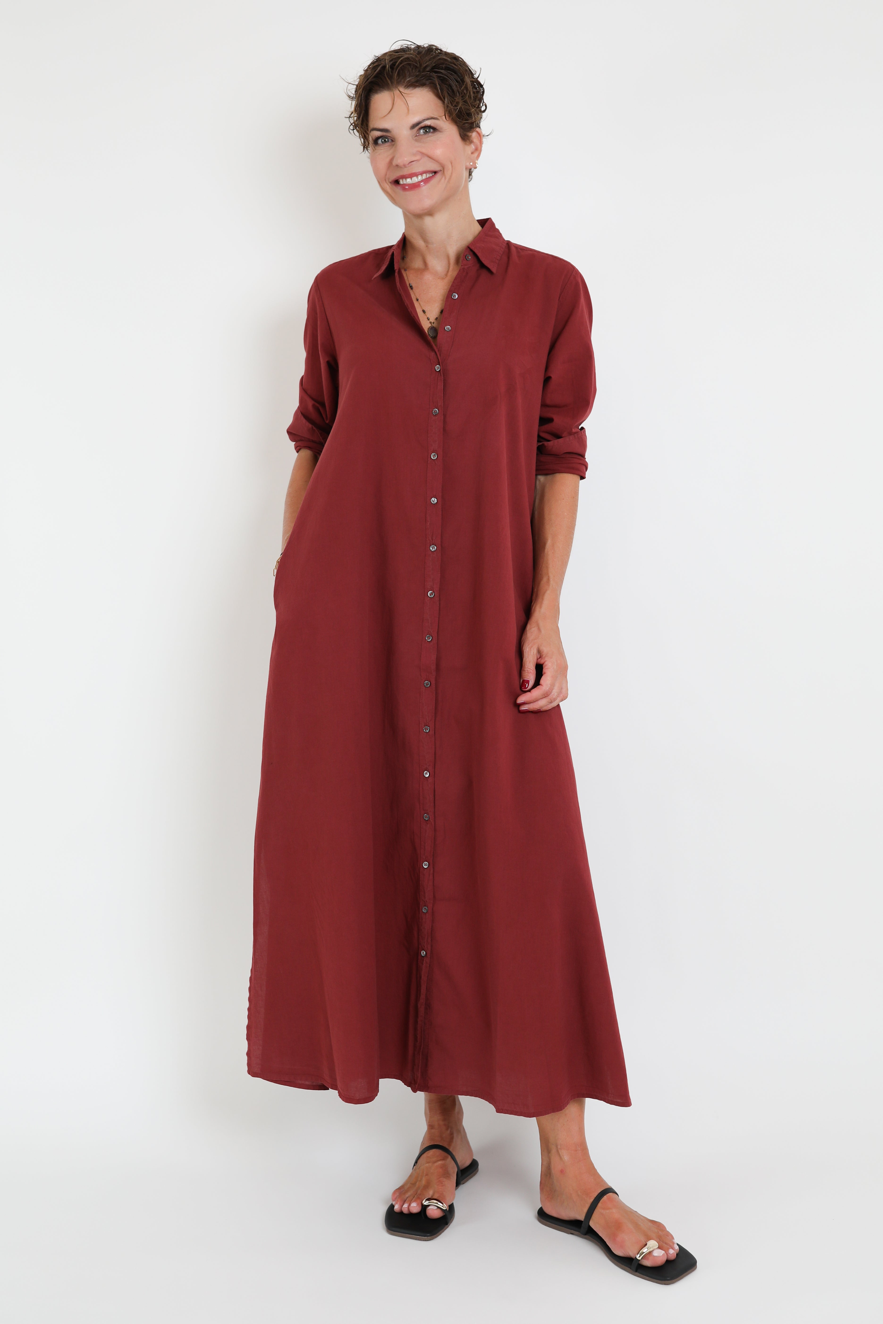 Xirena, Kleid Boden in Bordeaux