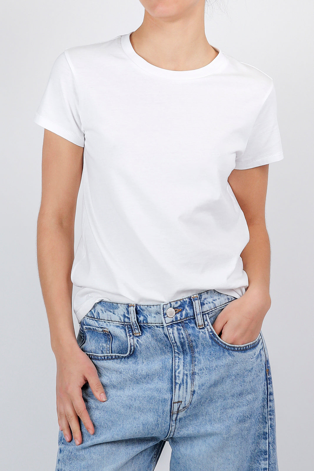 T-Shirt Mini Boy T in Optic White