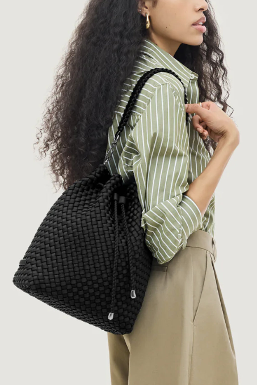 Naghedi, Tasche Mercer in Onyx