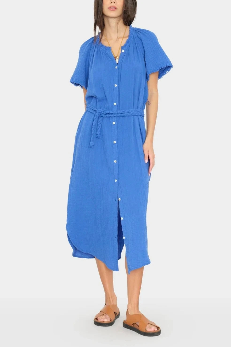 Robe Alyssa en bleu marine