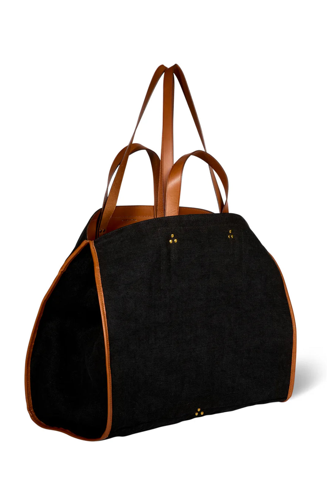 Tasche Leon L in Lin Noir