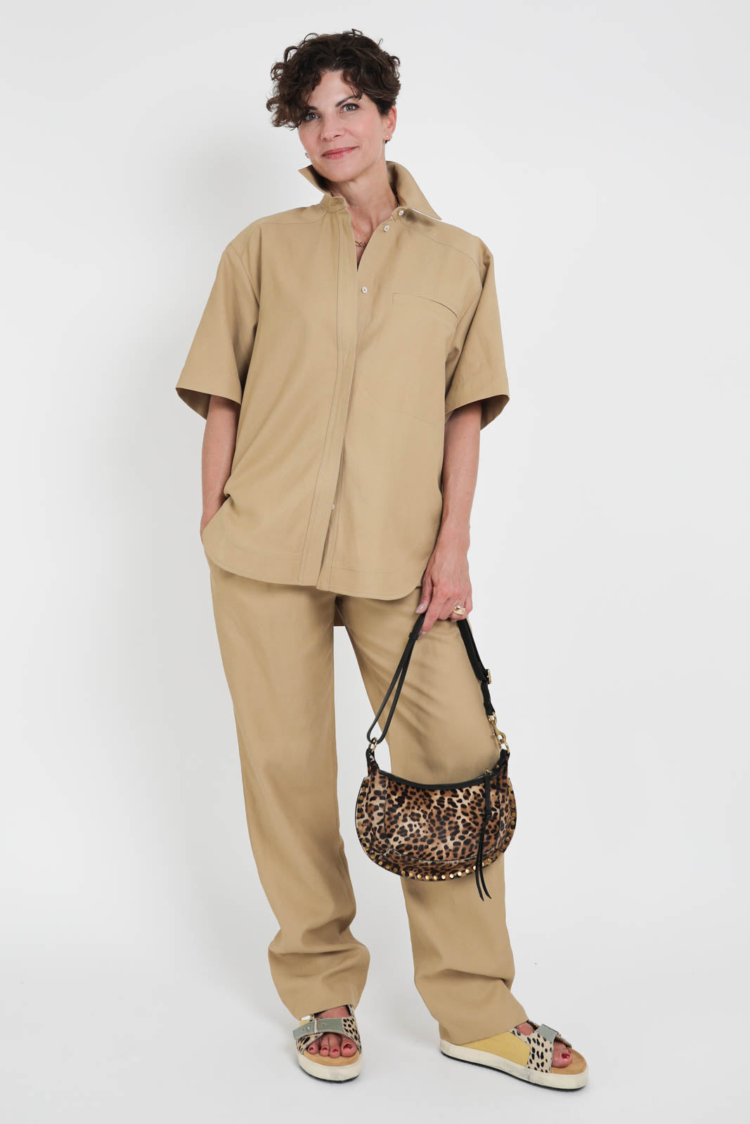Bluse Moheli in Dune