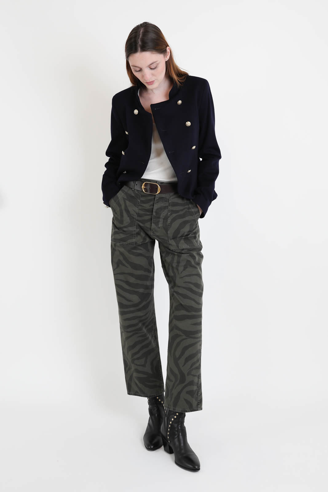 Hose Earl in Camo Print
