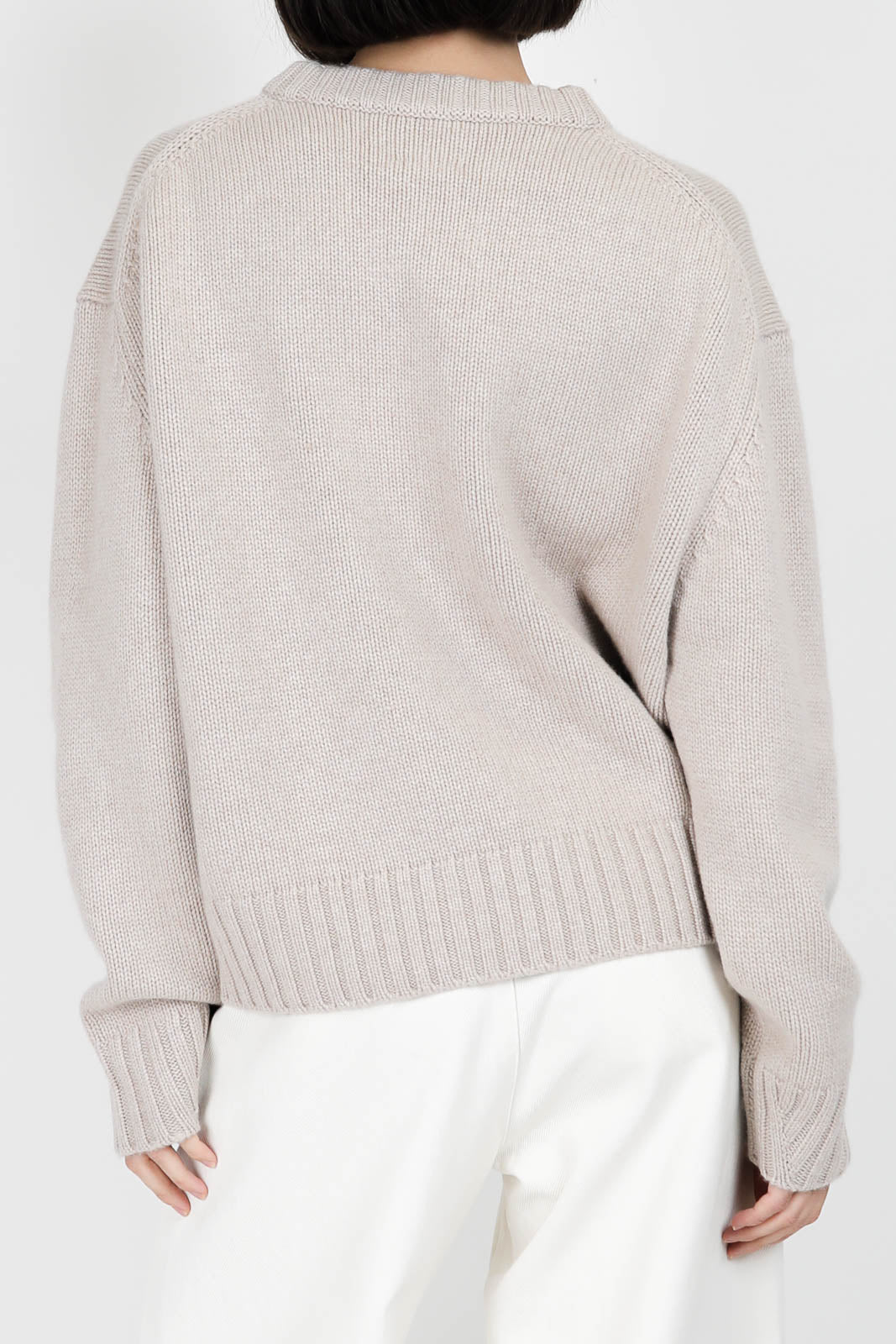 Pullover Cru in Taupe