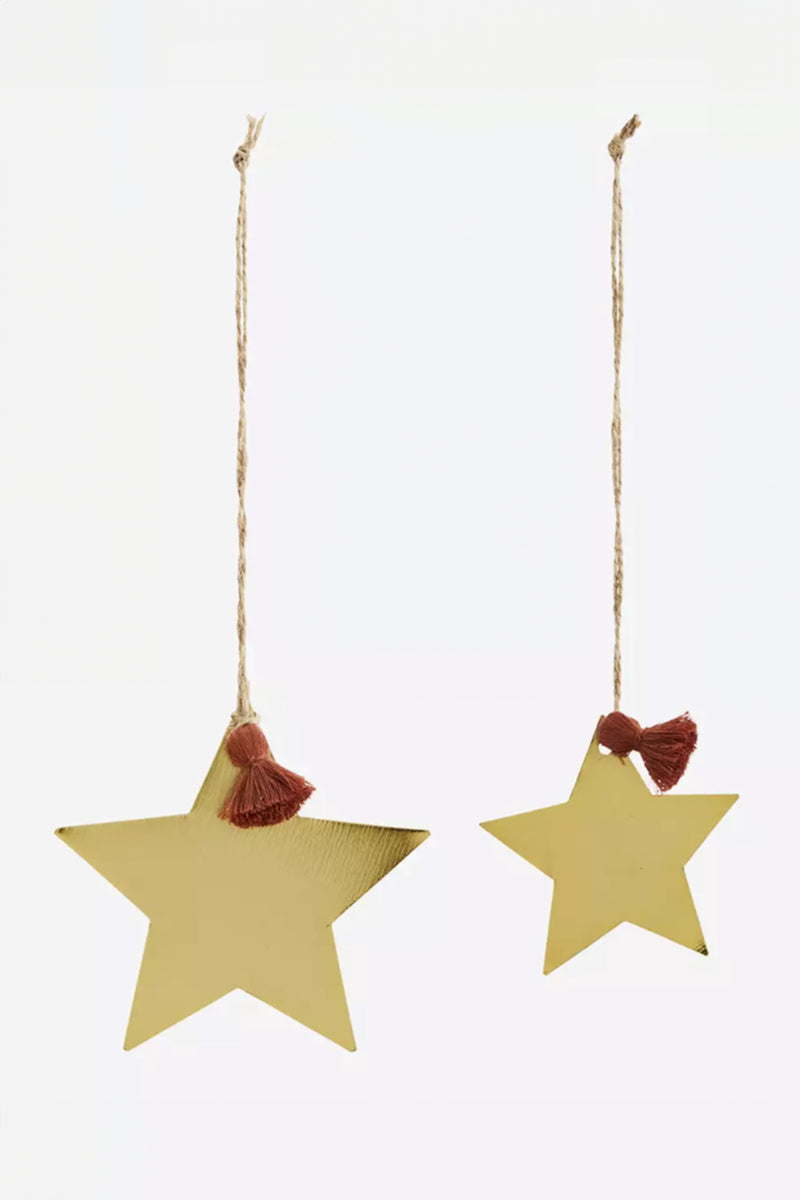 Anhänger Hanging Stars in Gold