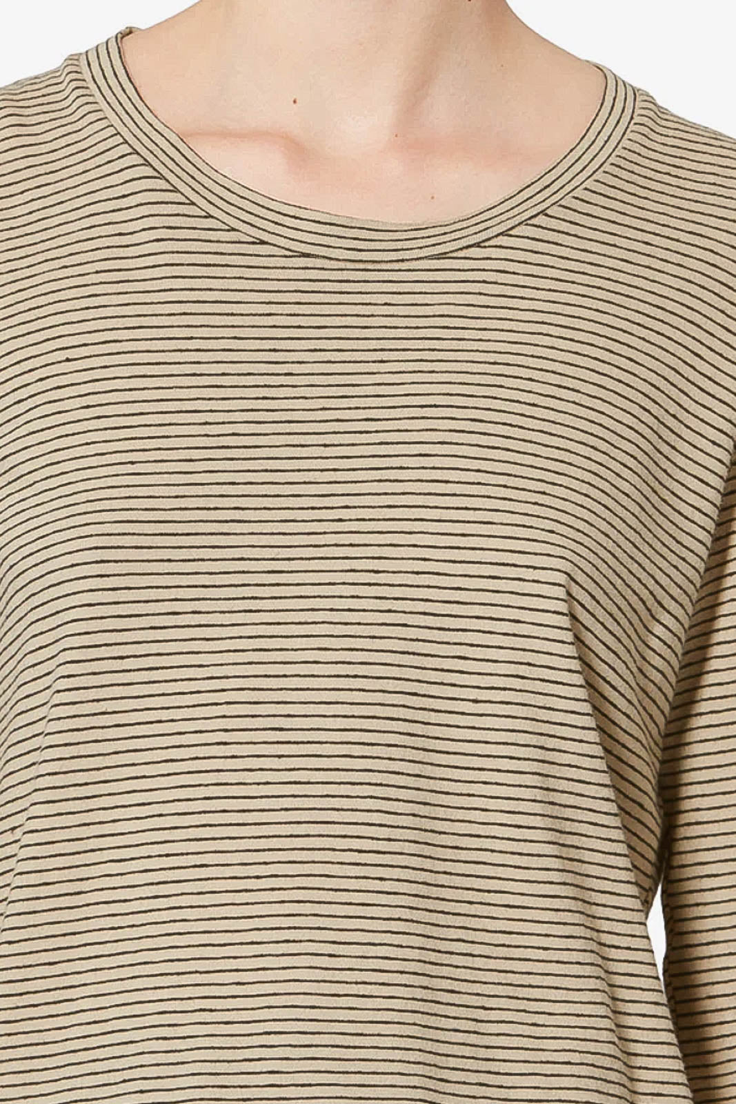 Marant Étoile, Langarm-Shirt Kaaron in Black/Beige