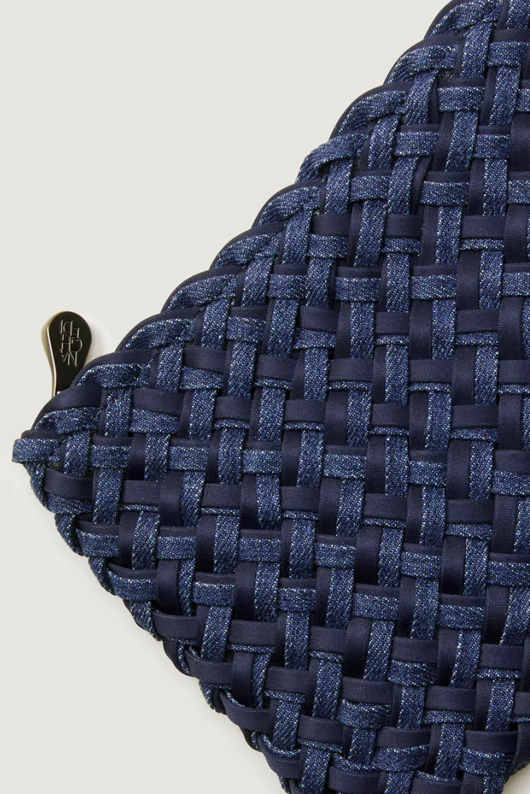 Naghedi, Tasche St. Barths Medium Tote Double Weave in Indigo