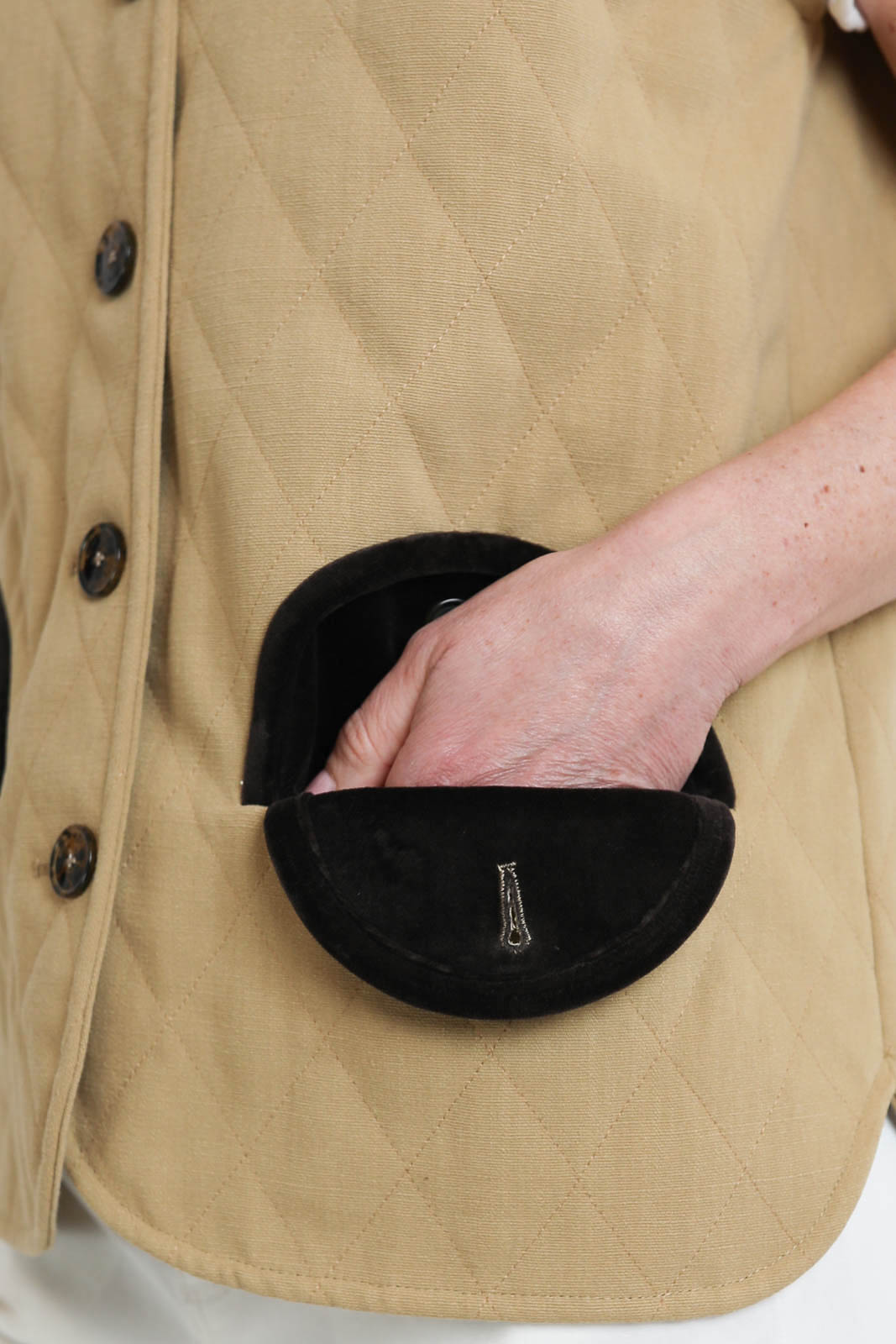 Blaze Milano, Vest Suffolk Vest in Beige