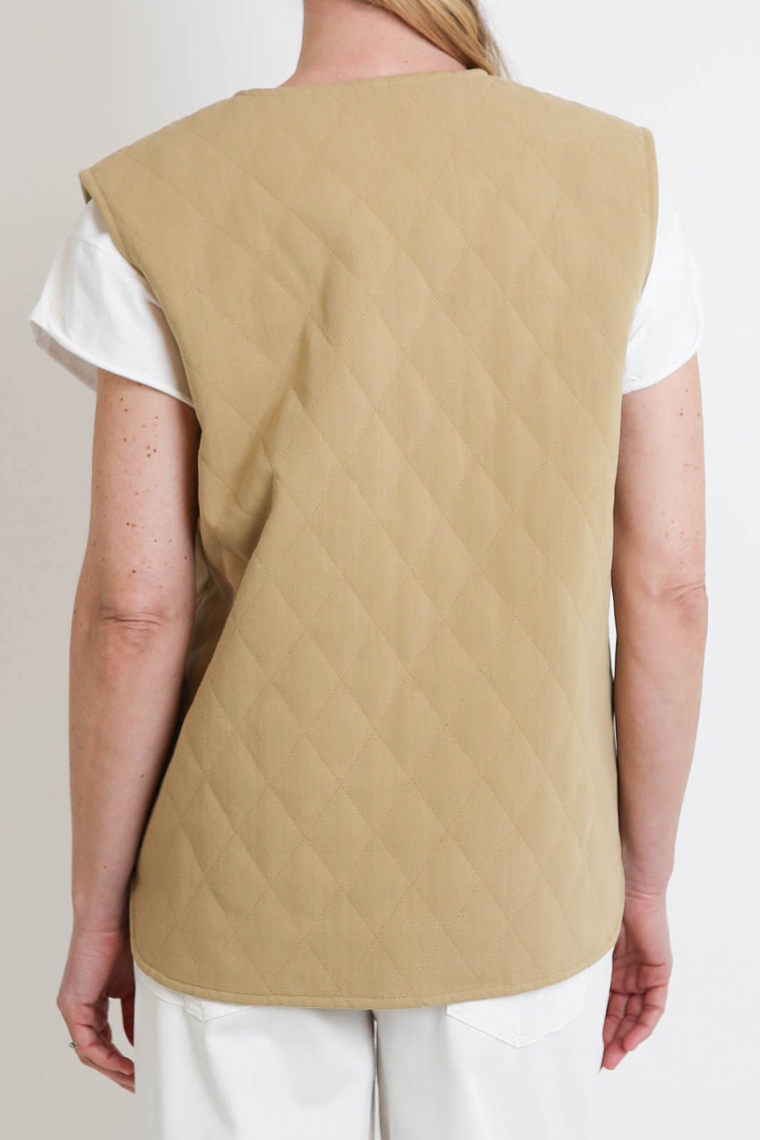 Blaze Milano, Vest Suffolk Vest in Beige