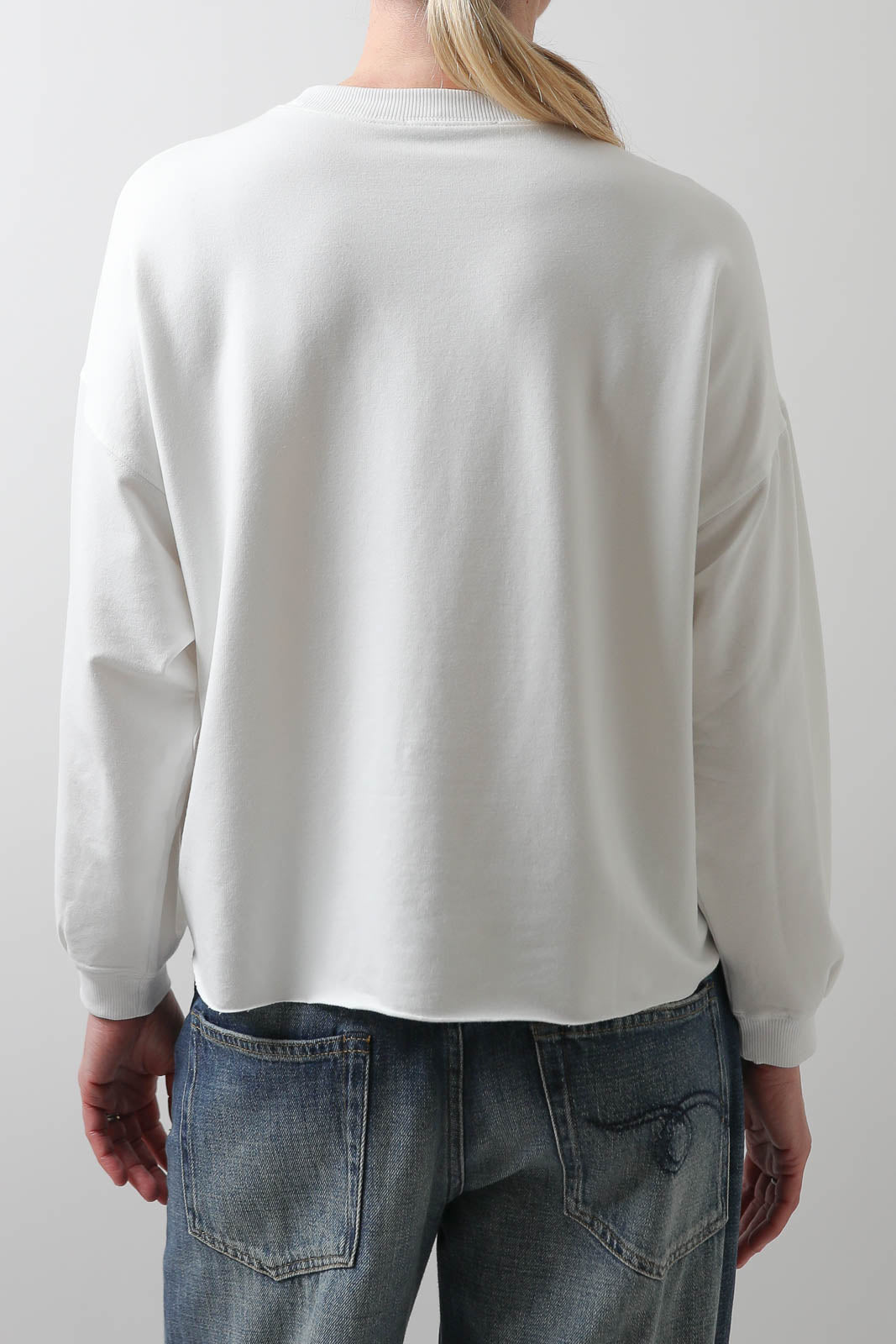Vestibule Garderobe, Pullover aus Baumwolle in Weiss