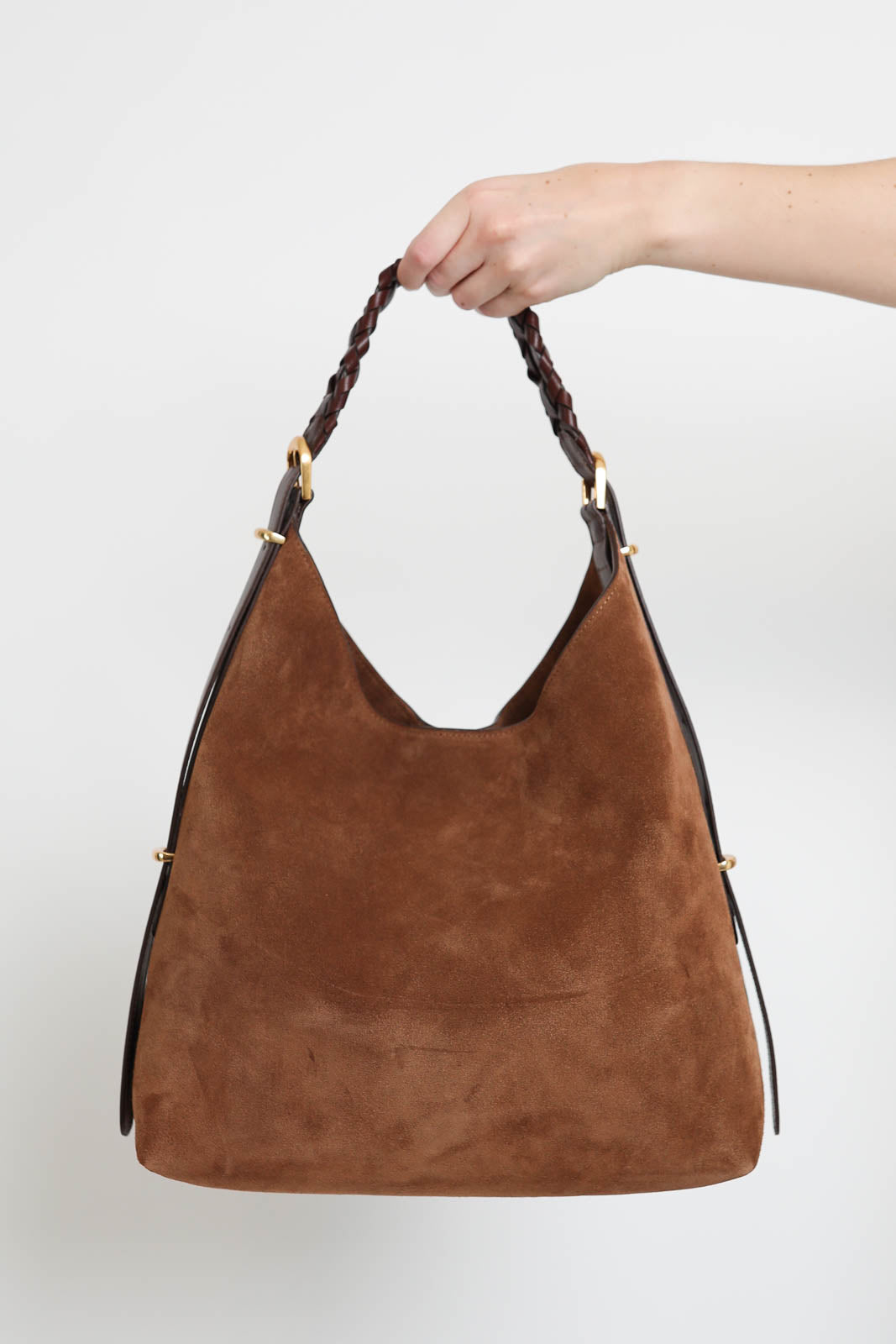 Vanessa Bruno, Tasche Jane Hobo in Cognac