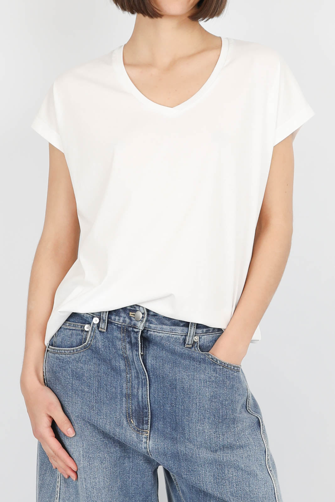 T-Shirt Emi in Weiss
