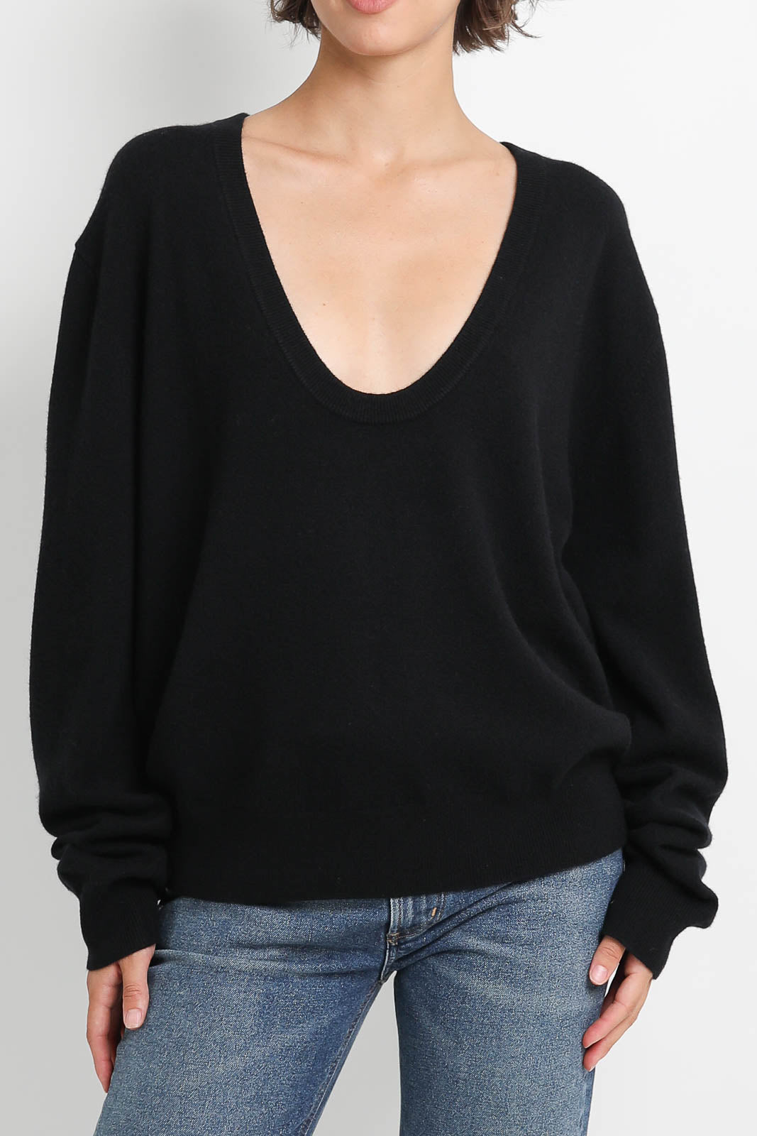 Extreme Cashmere Pullover Jacob in Raven