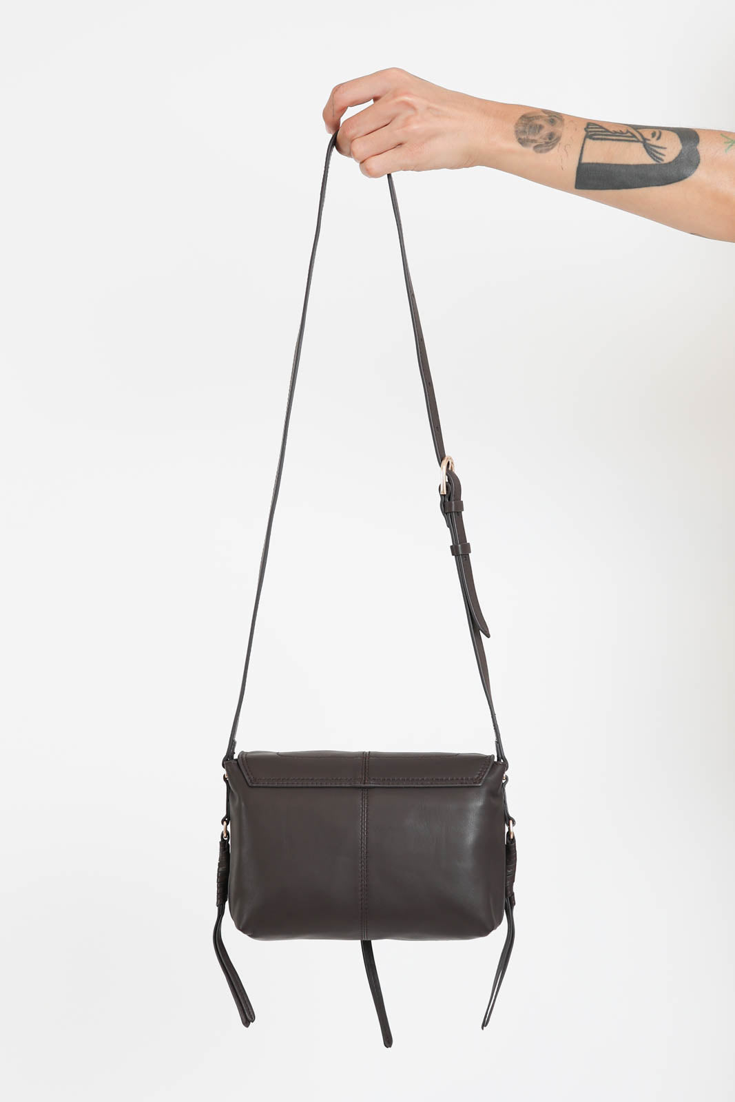 Vanessa Bruno, Tasche Clutch Othilia in Brownie