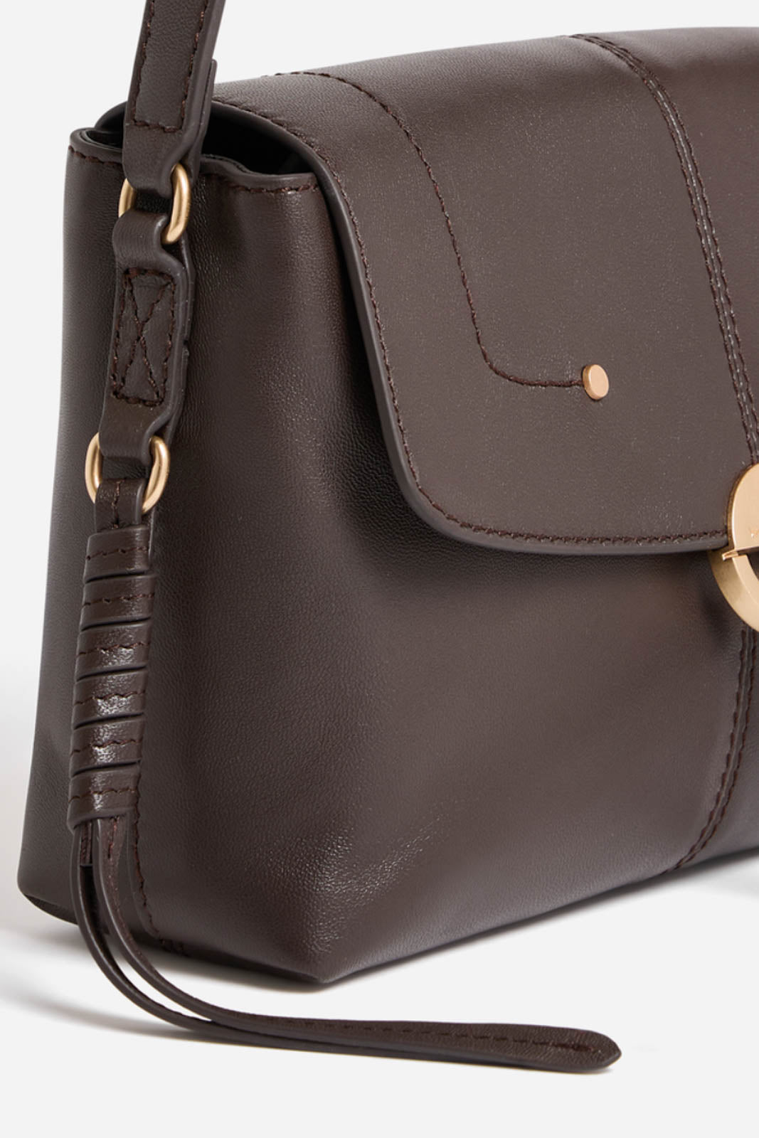 Vanessa Bruno, Tasche Clutch Othilia in Brownie