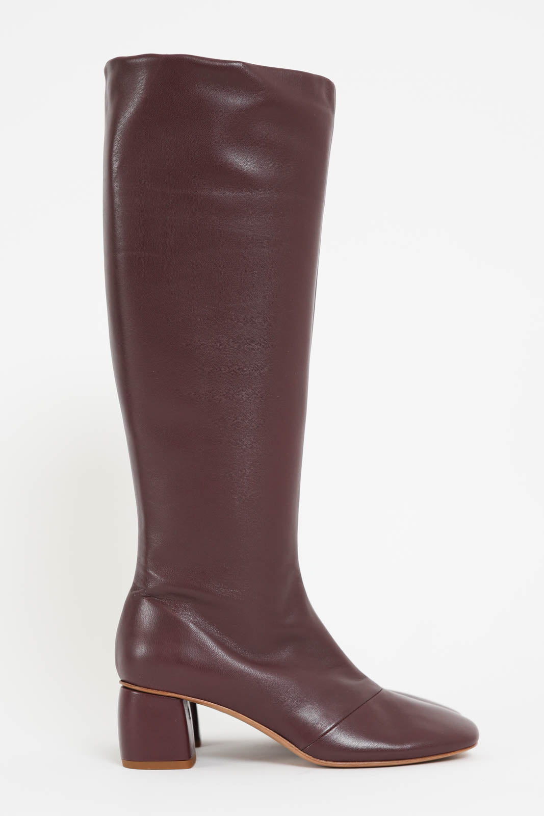 Forte-Forte, Stiefel aus Leder in Ruby