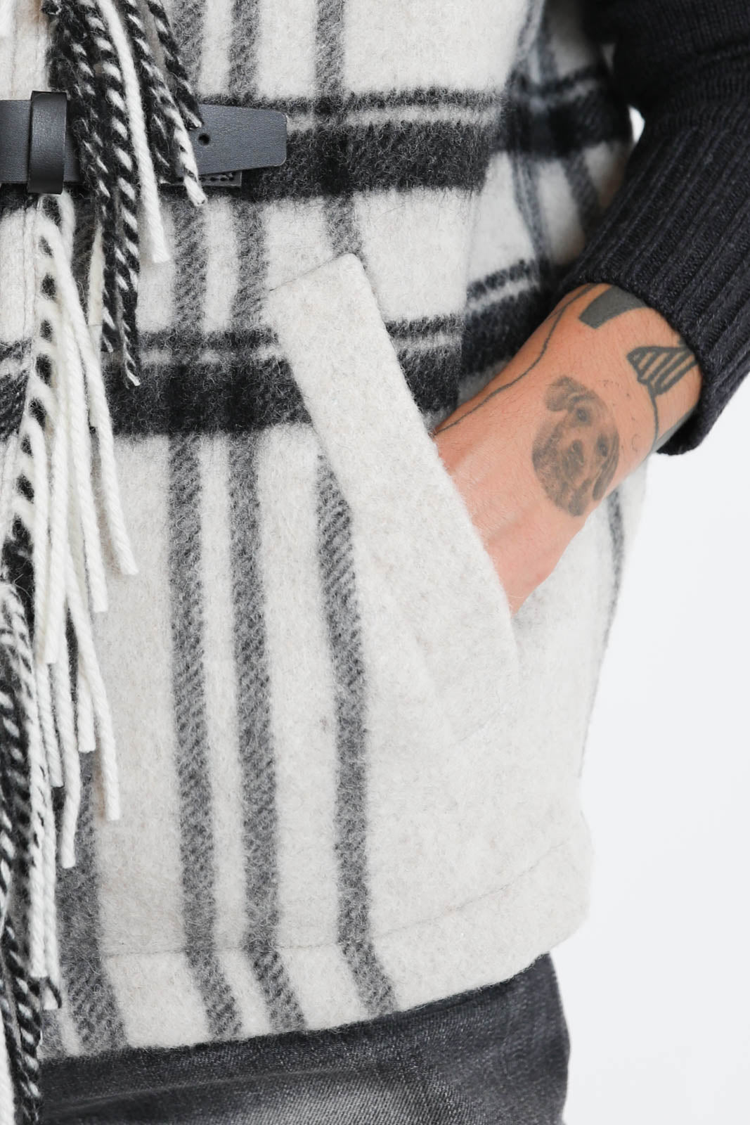 Marant Étoile, Gilet Ginesa in Ecru/Black