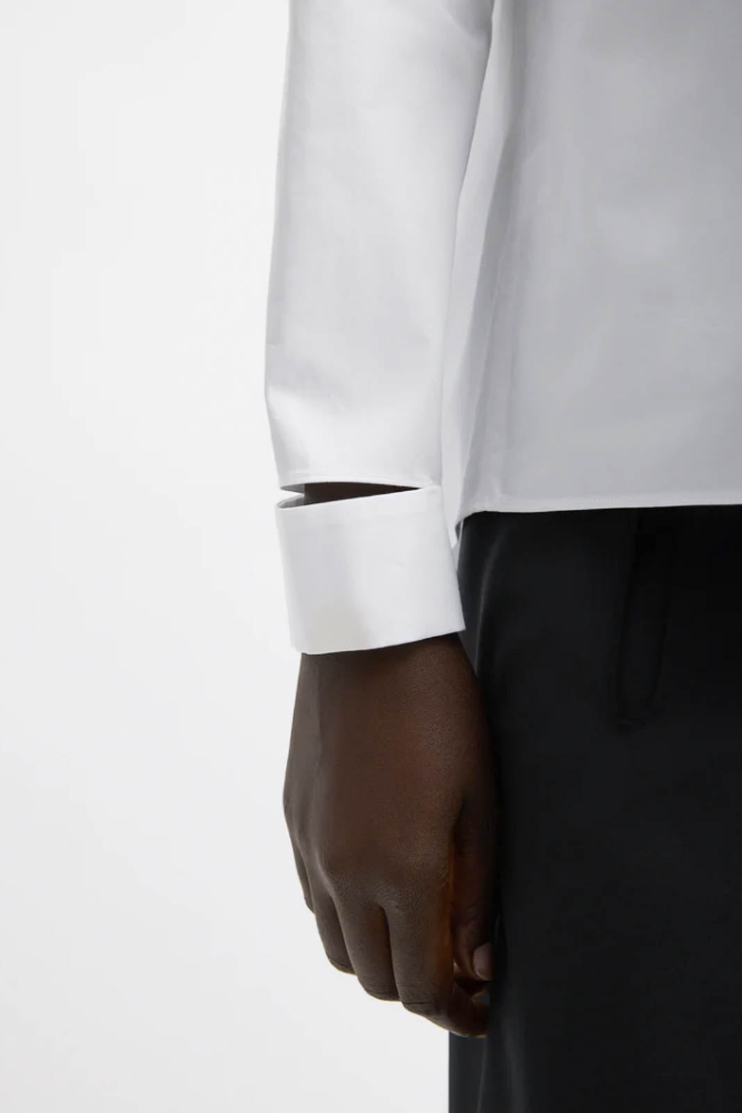 Tibi, Bluse Dolman in Weiss