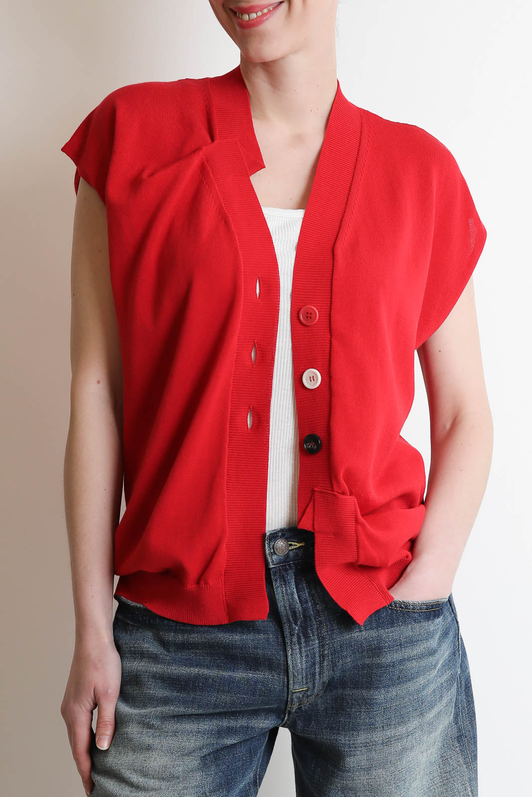 Phisique du Role, Cardigan Cold Hand in Rot