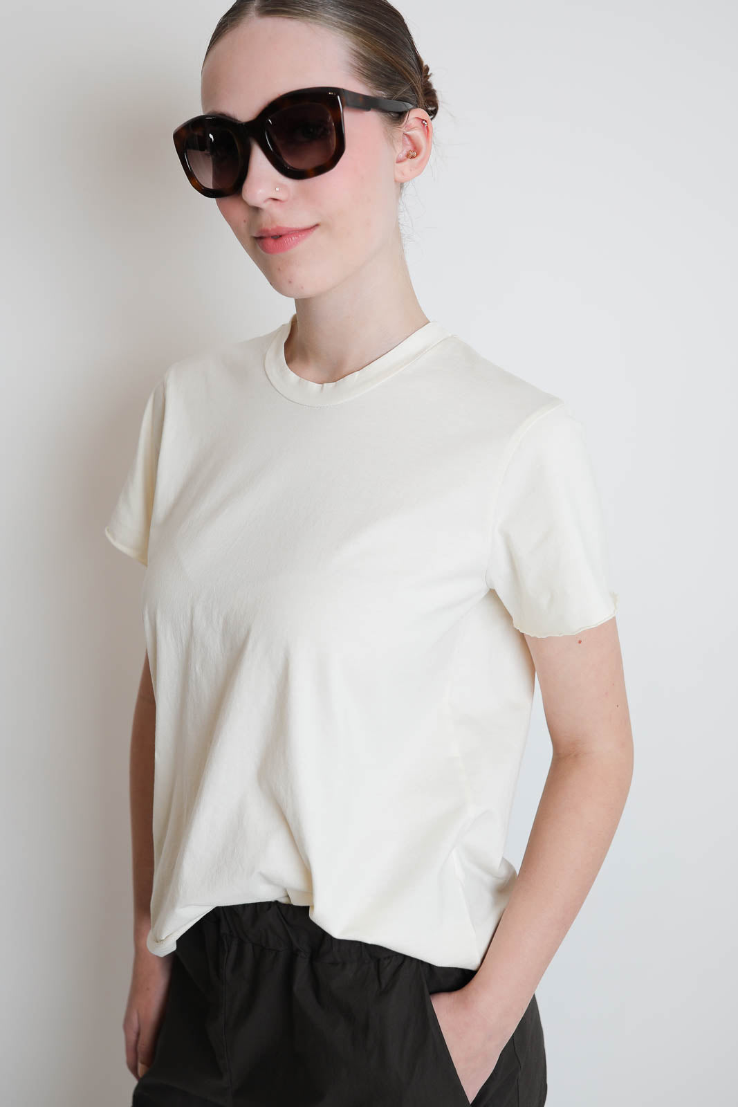 Labo.Art, T-Shirt Rico Jap in Avorio