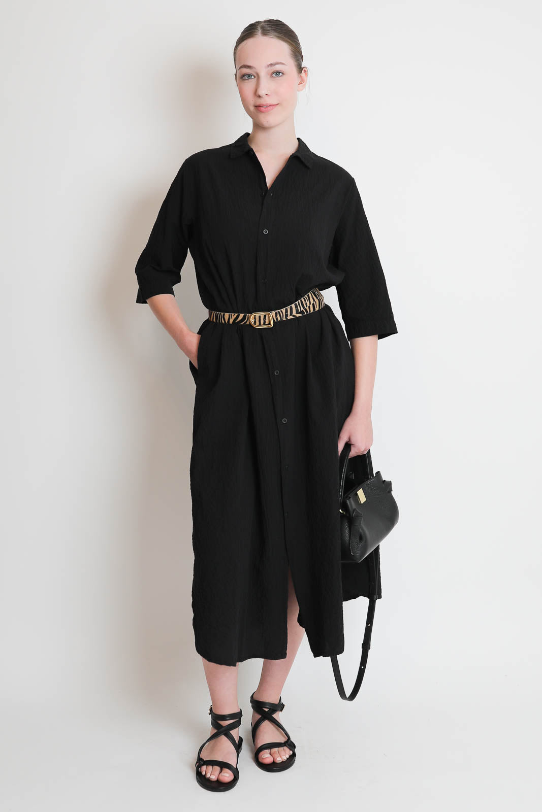 Labo.Art, Kleid Acca Rock in Schwarz