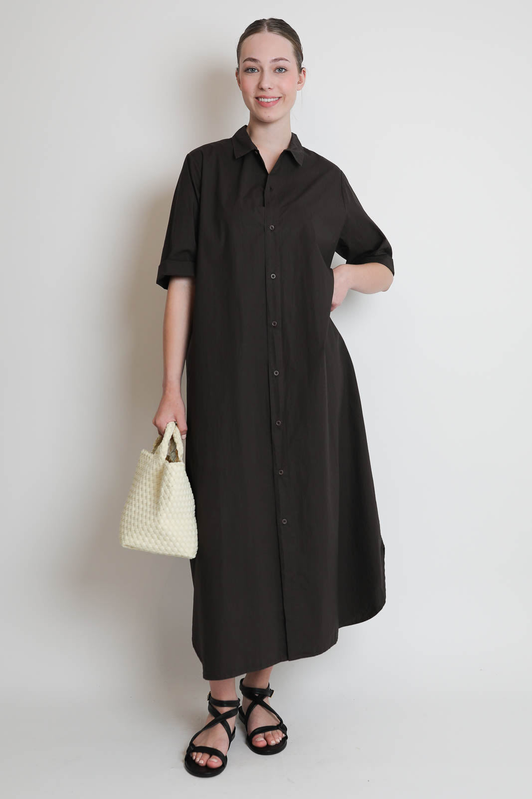 Labo.Art, Acca Clara dress in maroon