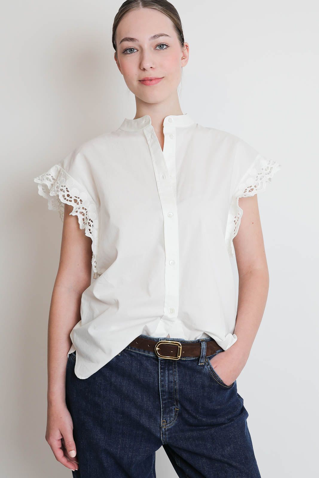 Vanessa Bruno, Top Gifty in Ecru