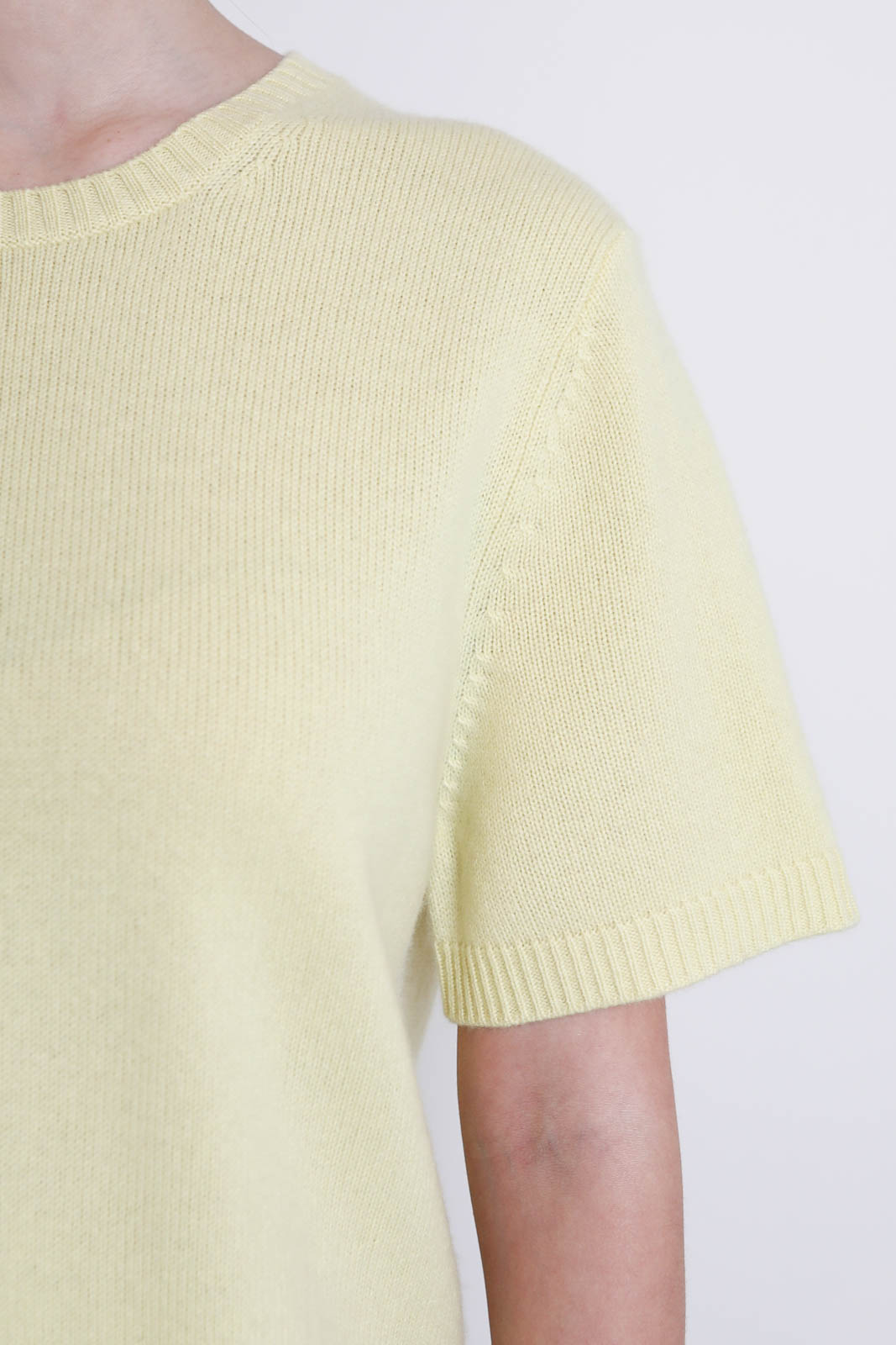 Soft Goat, T-Shirt Oversized in Honeydew Yellow