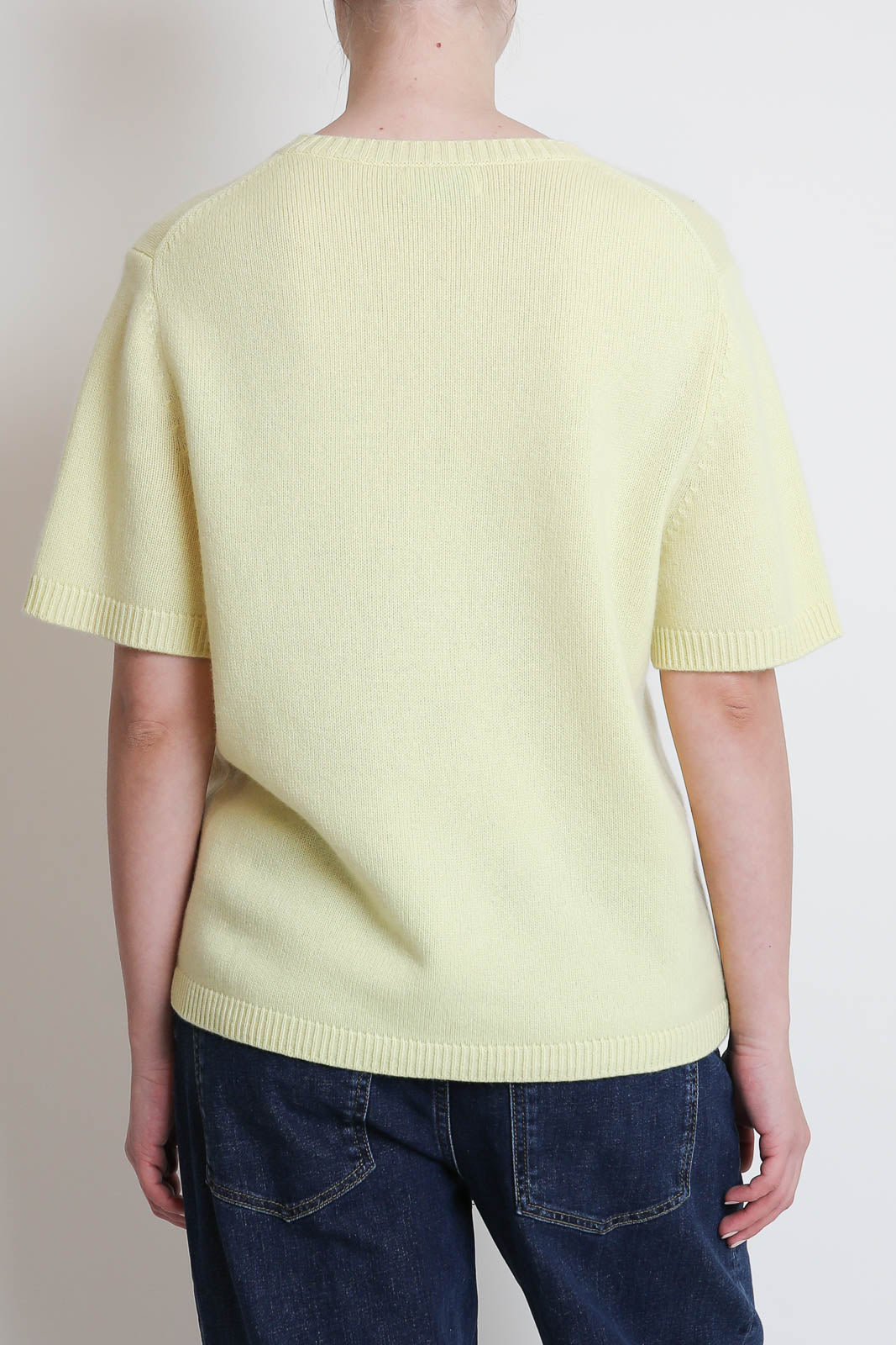 Soft Goat, T-Shirt Oversized in Honeydew Yellow