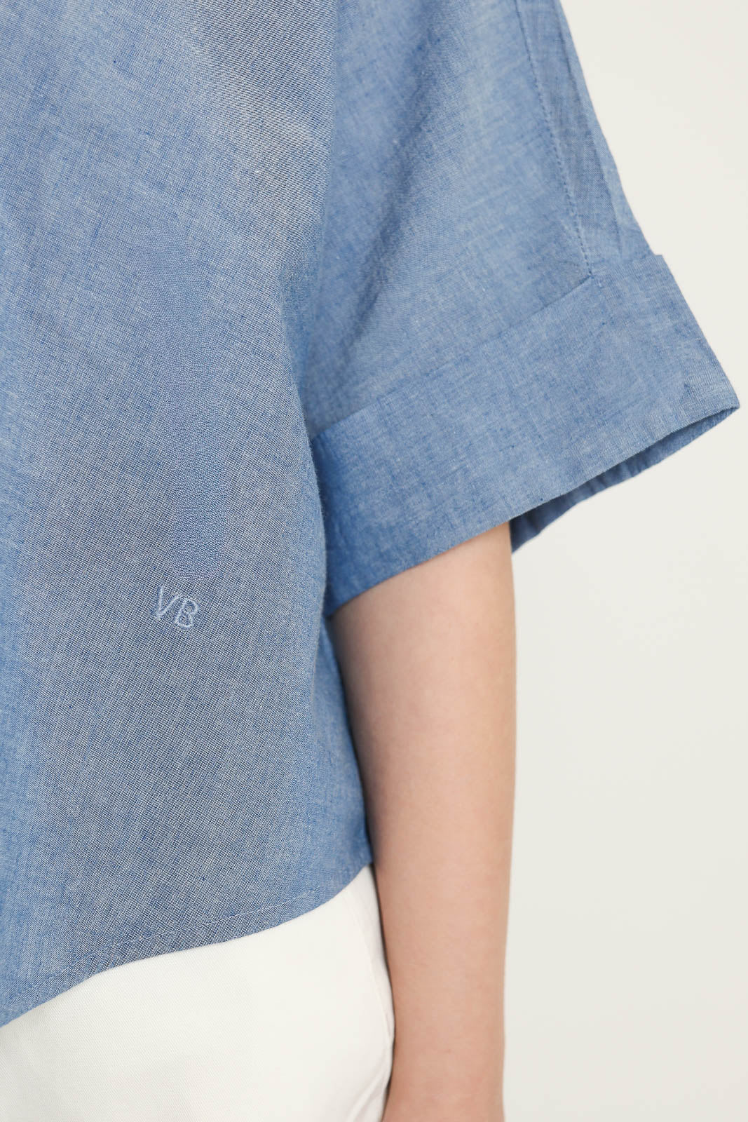 Vanessa Bruno, Bluse Bobby in Chambray