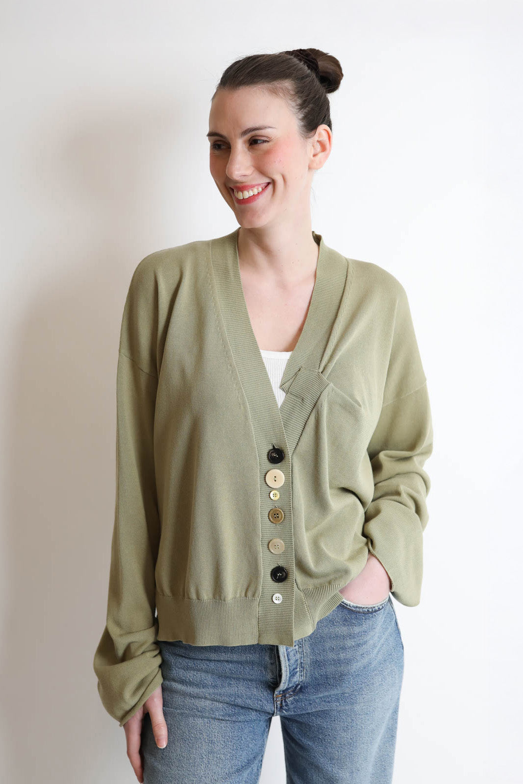 Phisique du Role, Cardigan Cold Hand in Willow