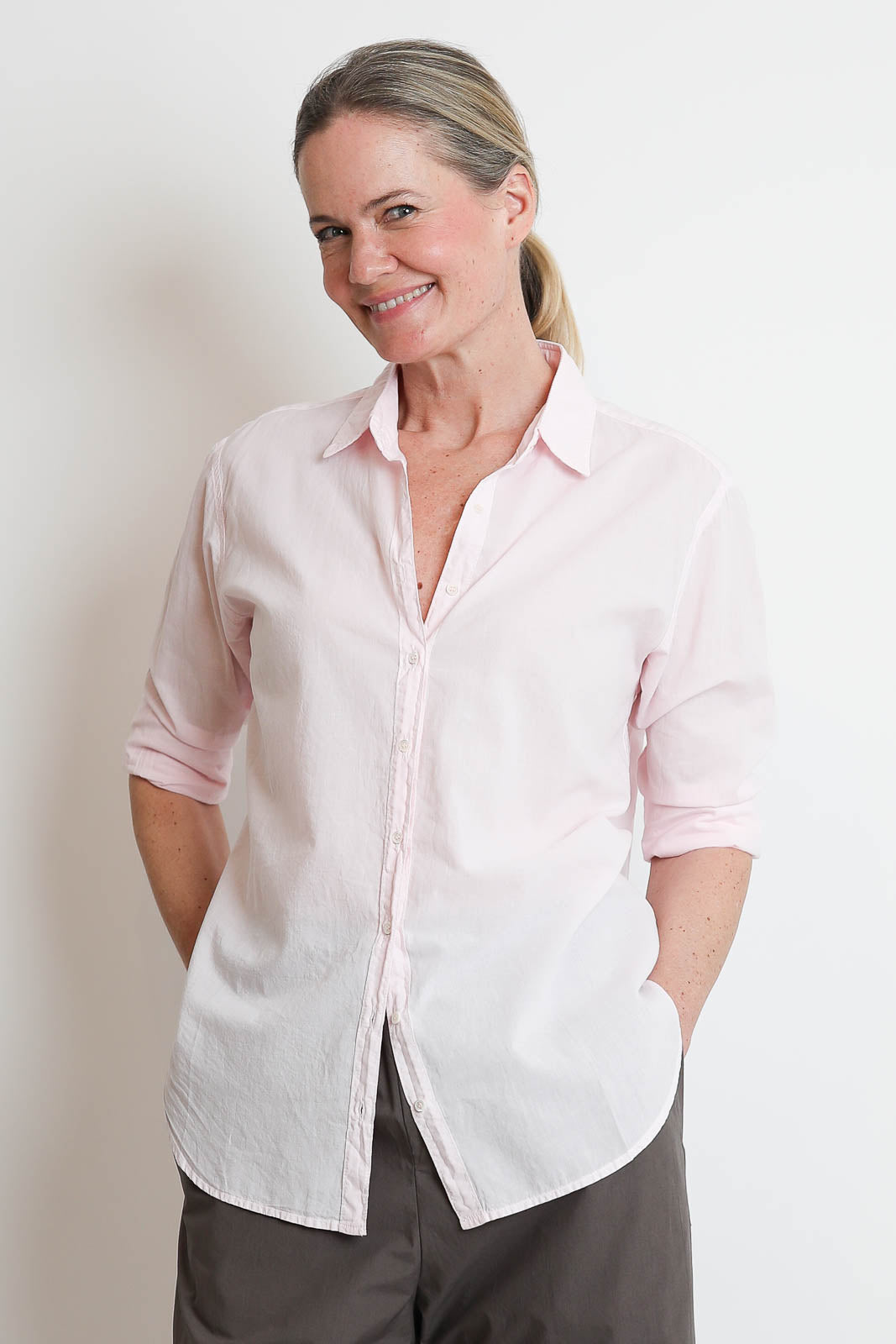 Xirena, Bluse Beau in Pale Rose