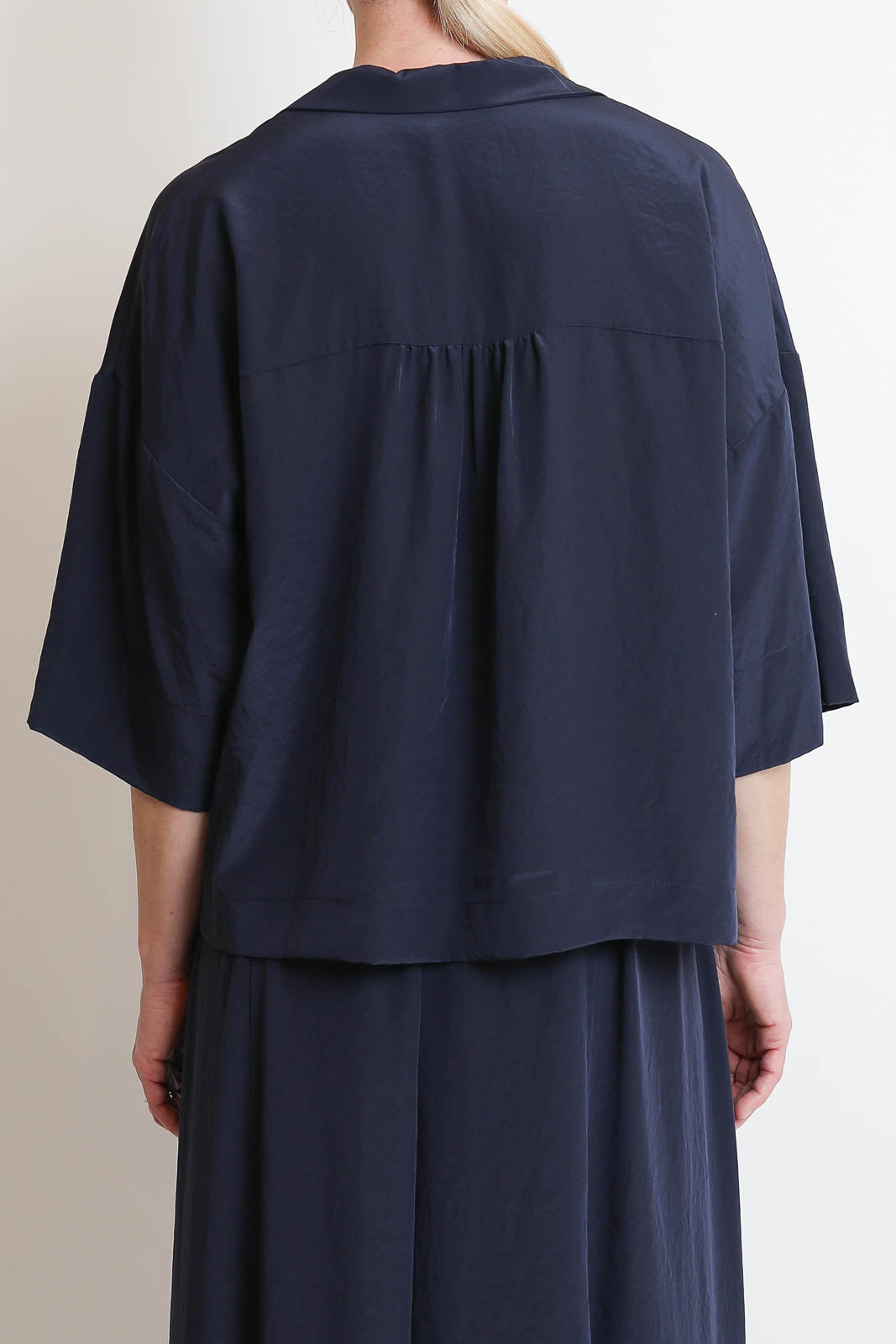 Zenggi, Bluse Boxy in Japan Blue