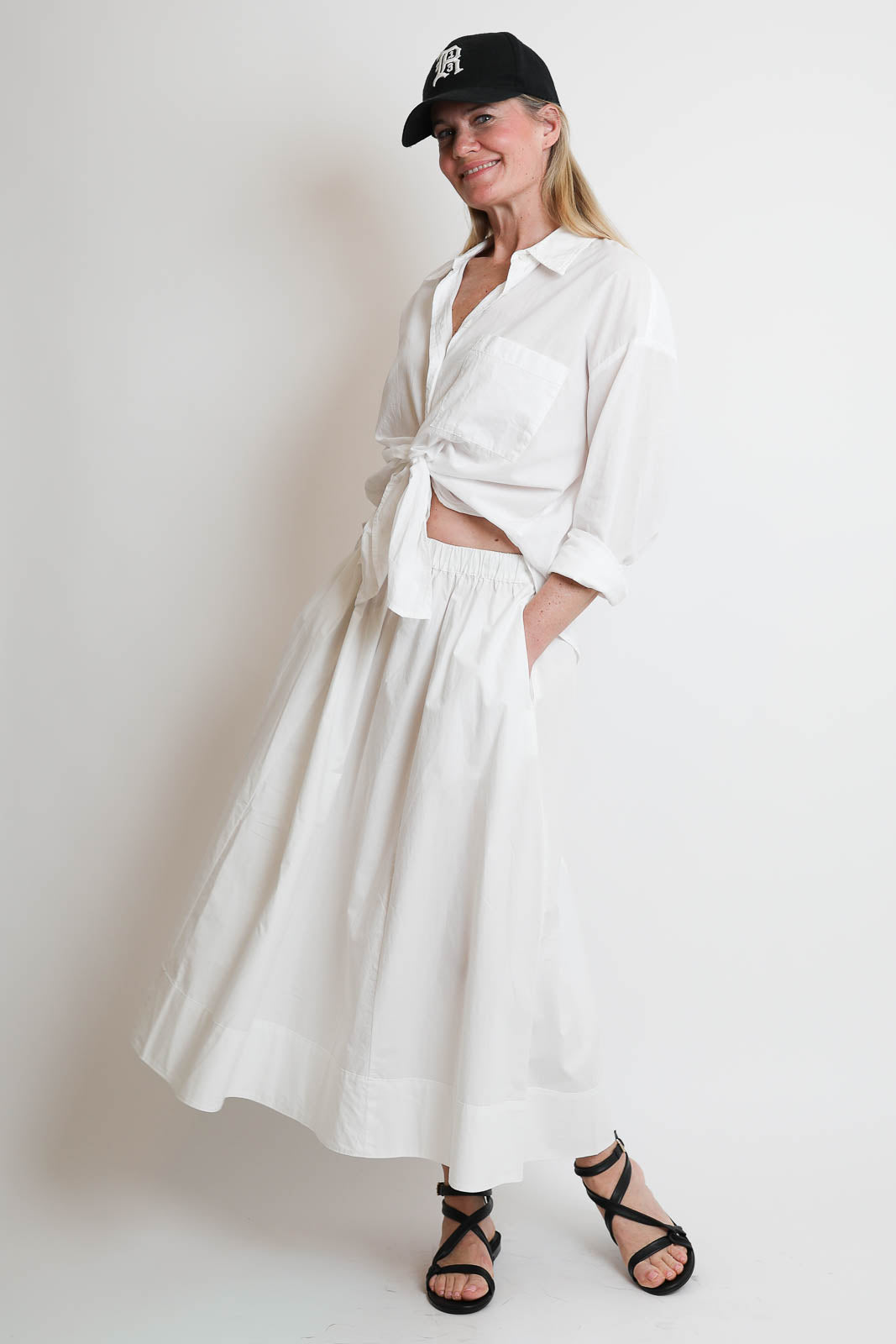 Xirena, Bluse Sydney in Weiss