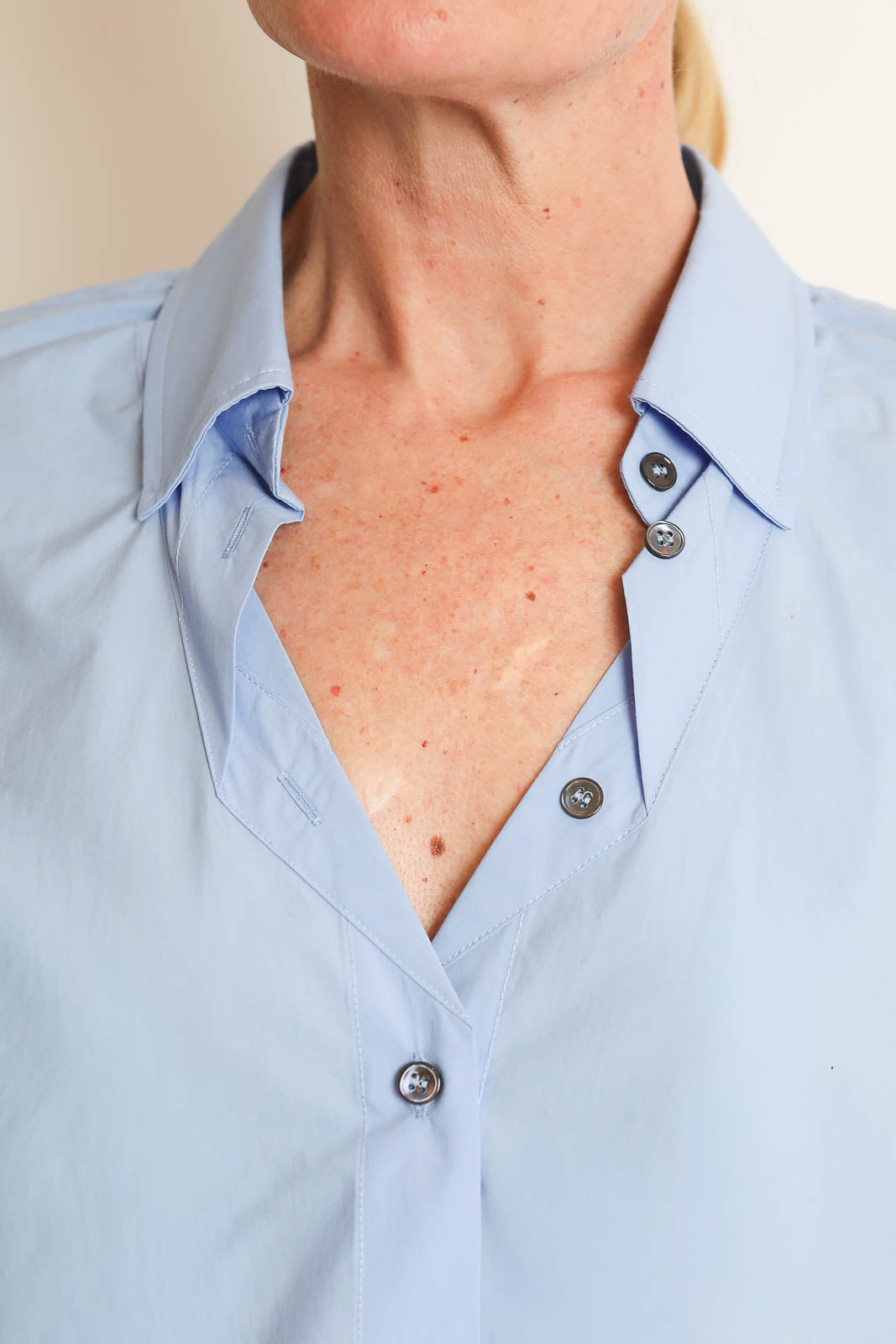 Phisique du Role, Bluse Irregular in Sky Cielo